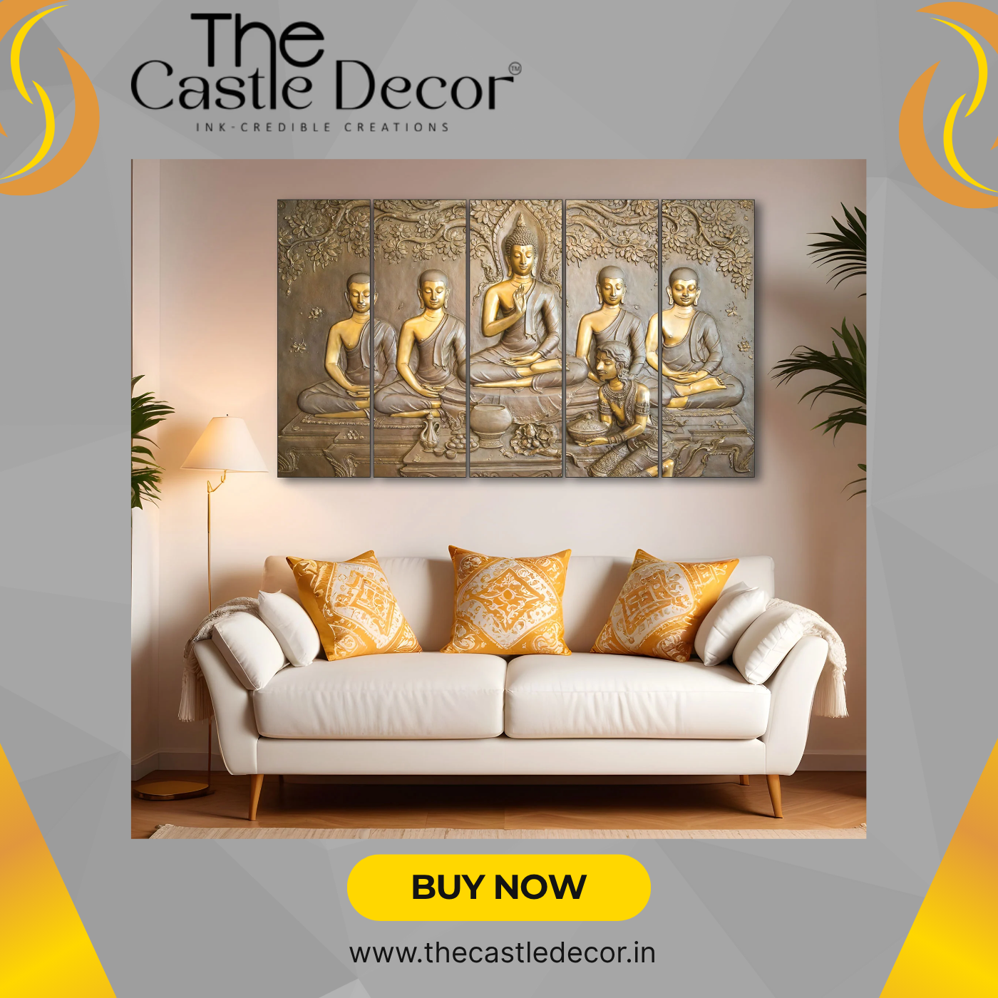 Why a Gautam Buddha Wall Painting is the Perfect Addition to Your Peaceful Home