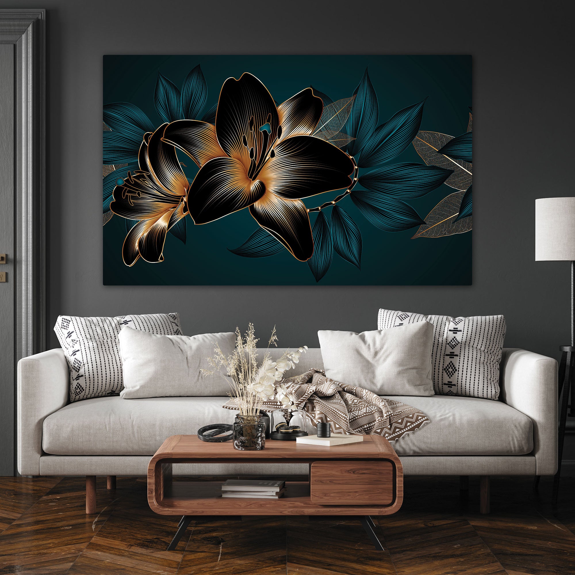 Canvas painting with frame Big Size Wall Art for living room,Bedroom,Drawing room,Hotels