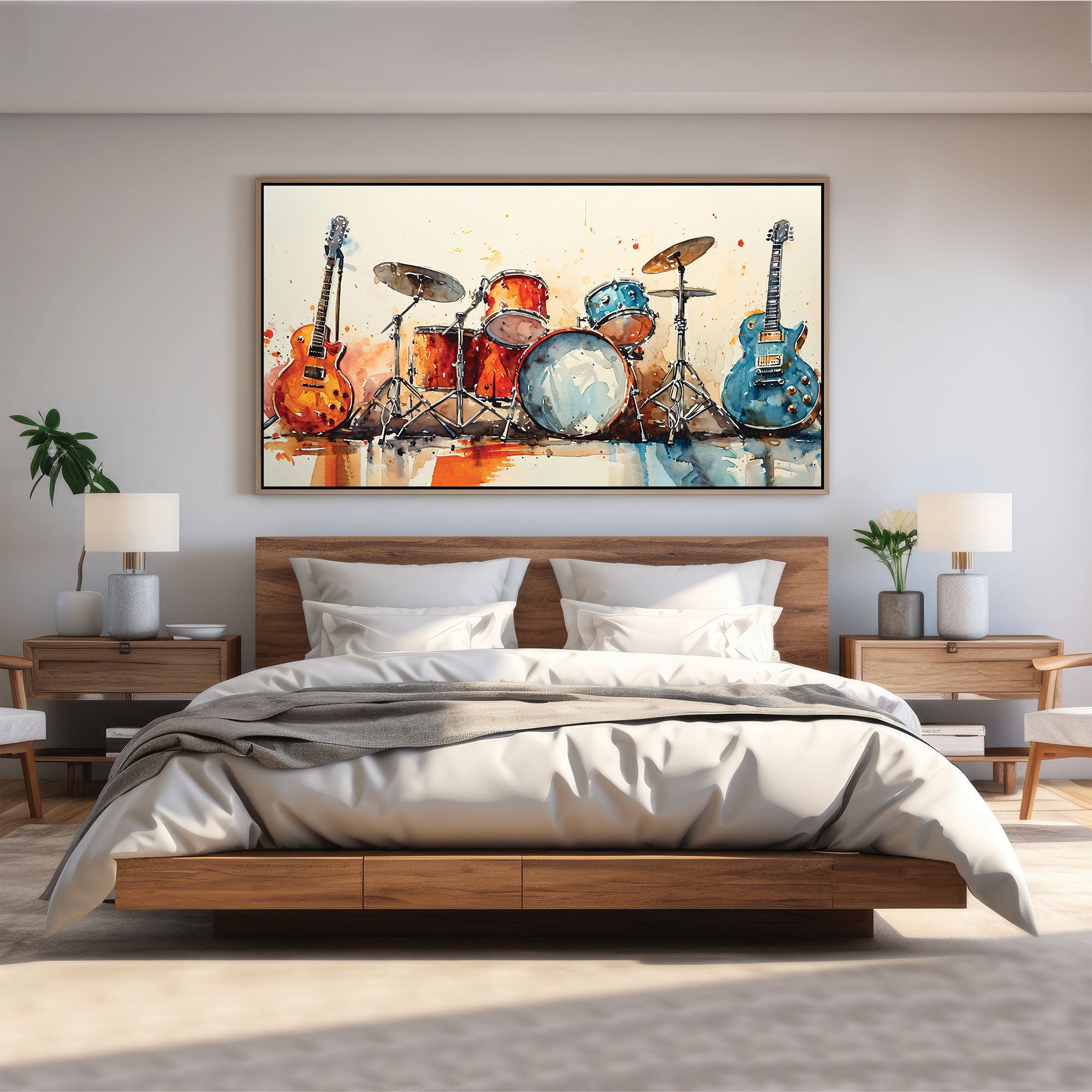 Instruments Canvas painting Big Size Wall Art for living room,Bedroom,Drawing room,Hotels