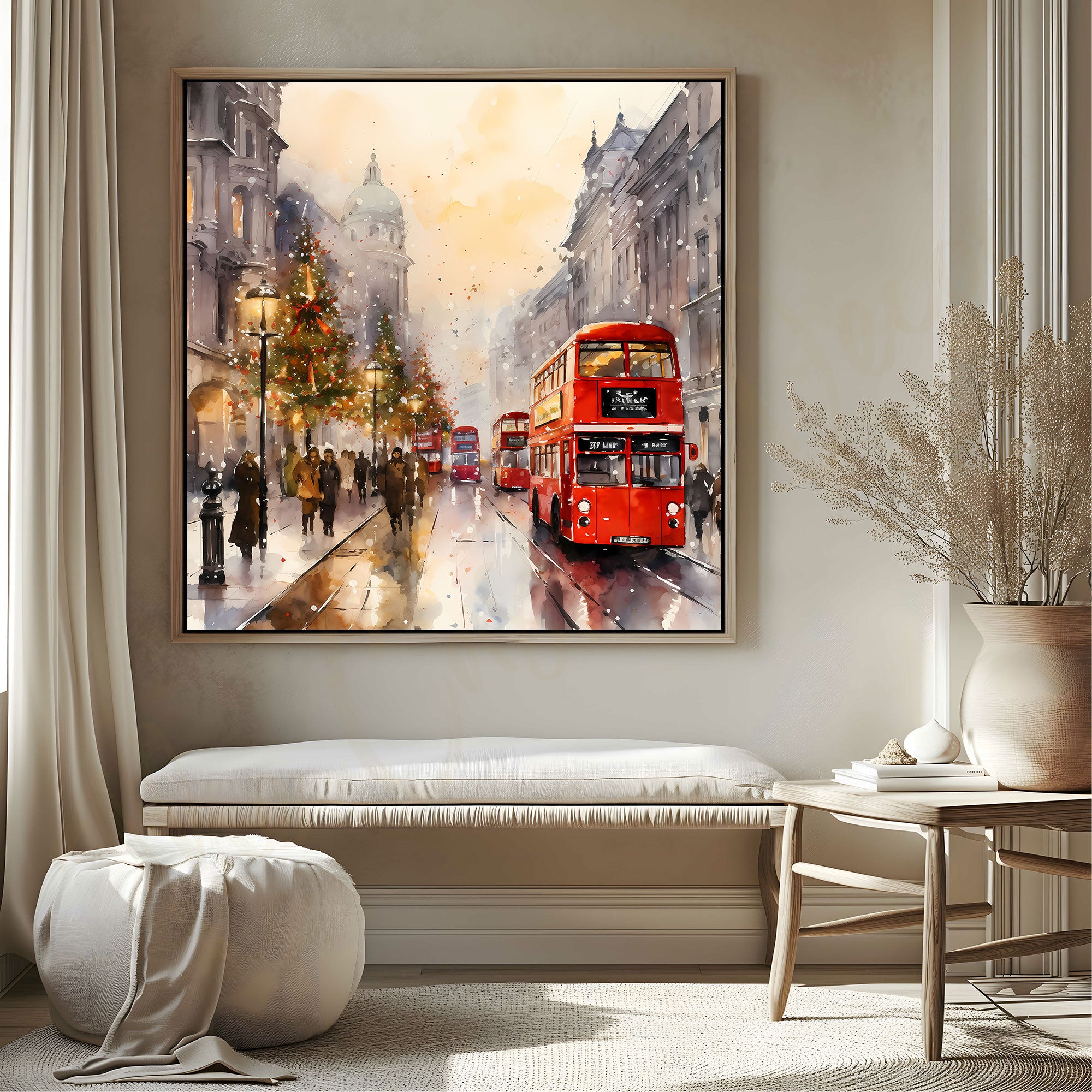 VintageAbstract painting with frame Big Size Wall Art for living room,Bedroom,Drawing room,Hotels