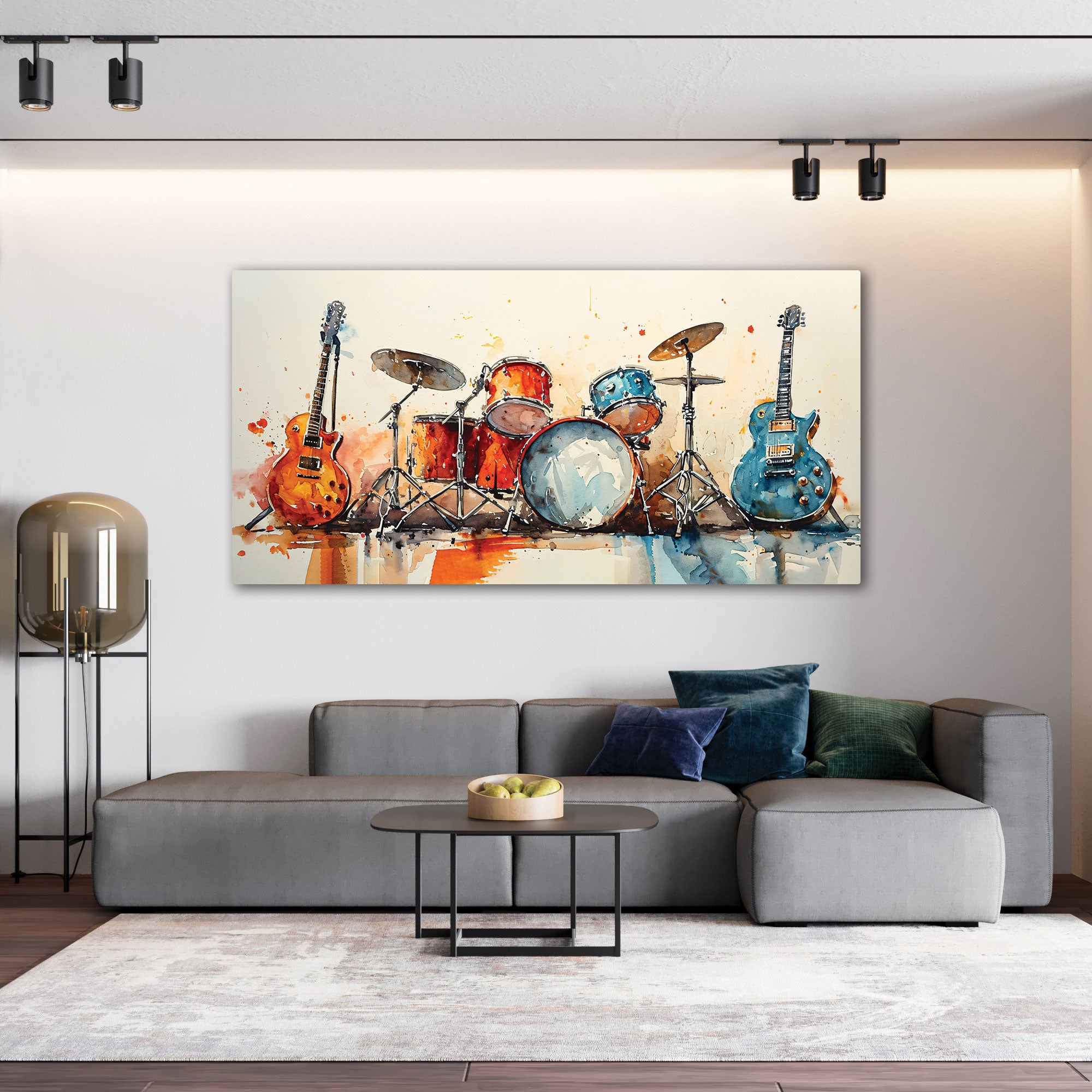 Instruments Canvas painting Big Size Wall Art for living room,Bedroom,Drawing room,Hotels