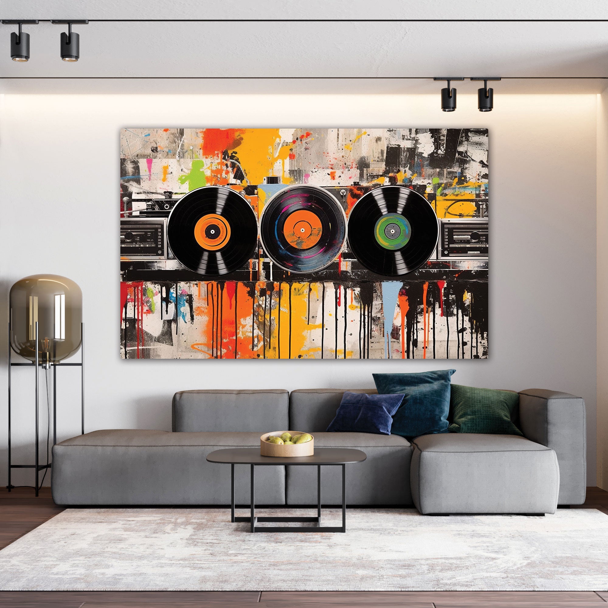 Music art Canvas painting with frame Big Size Wall Art for living room,Bedroom,Drawing room,Hotels