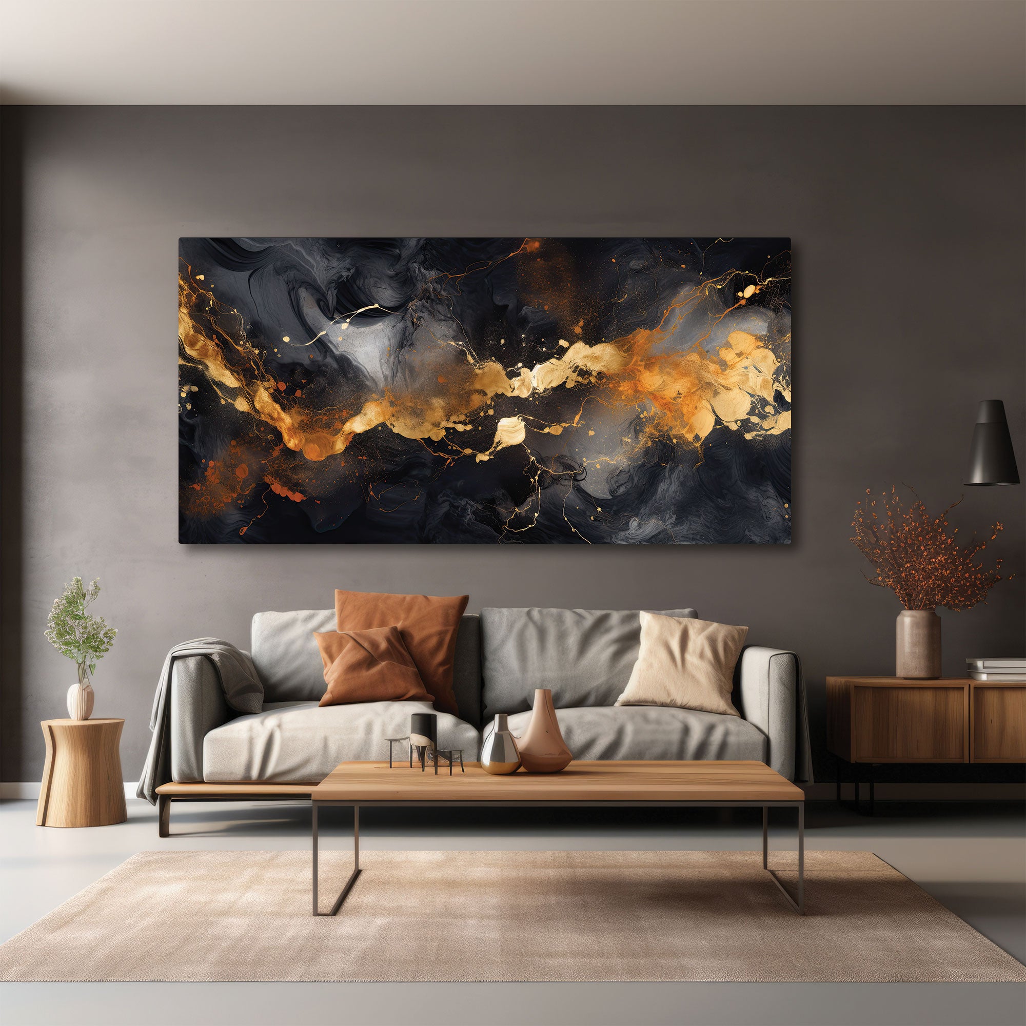 MarbleAbstract Canvas painting with frame Big Size Wall Art for living room,Bedroom,Drawing room,Hotels