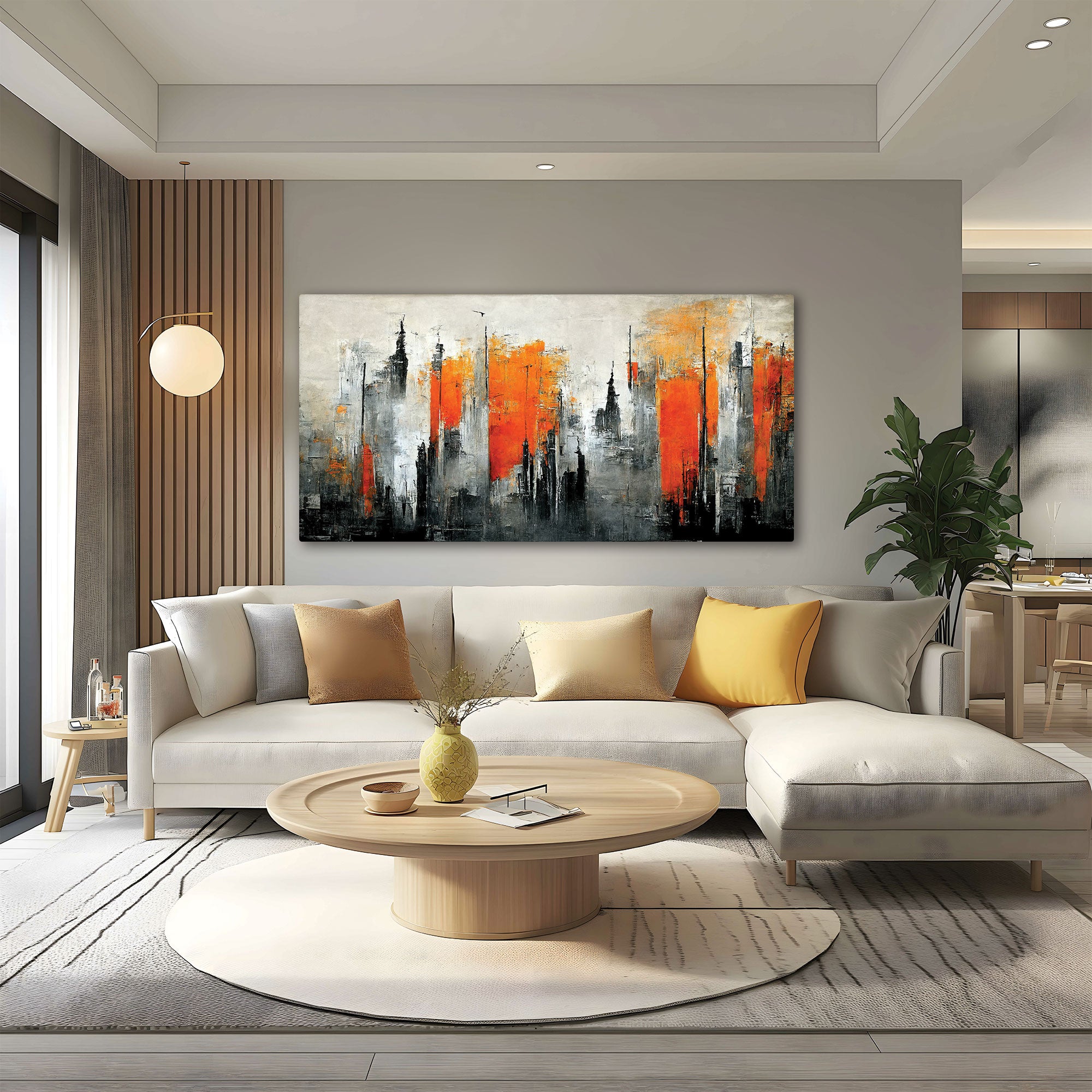 Abstract Canvas painting with frame Big Size Wall Art for living room,Bedroom,Drawing roomHotels