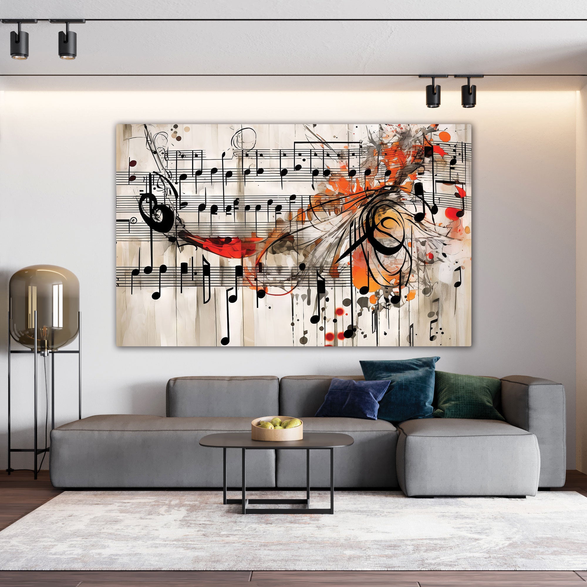Music art Canvas painting with frame Big Size Wall Art for living room,Bedroom,Drawing room,Hotels