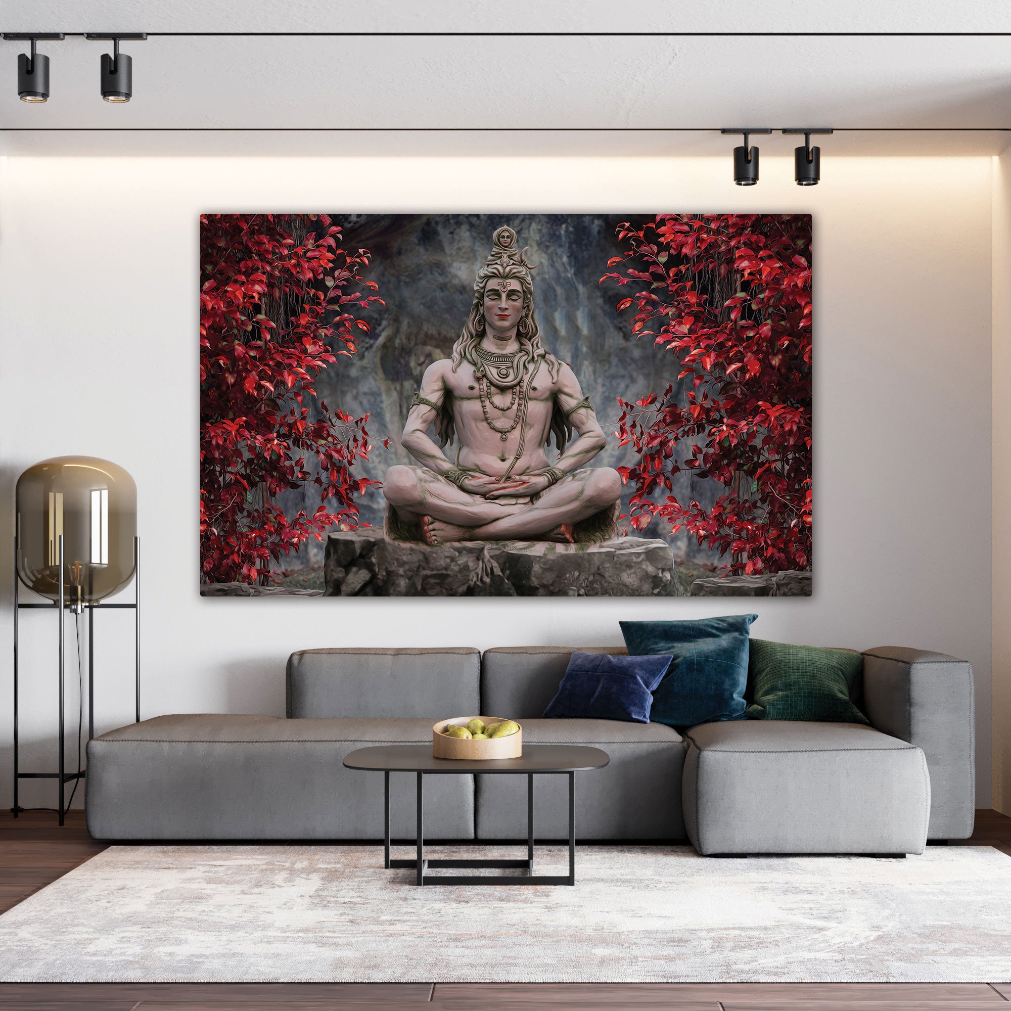 Vintage compass Canvas painting with frame Big Size Wall Art for living room,Bedroom,Drawing room,Hotels