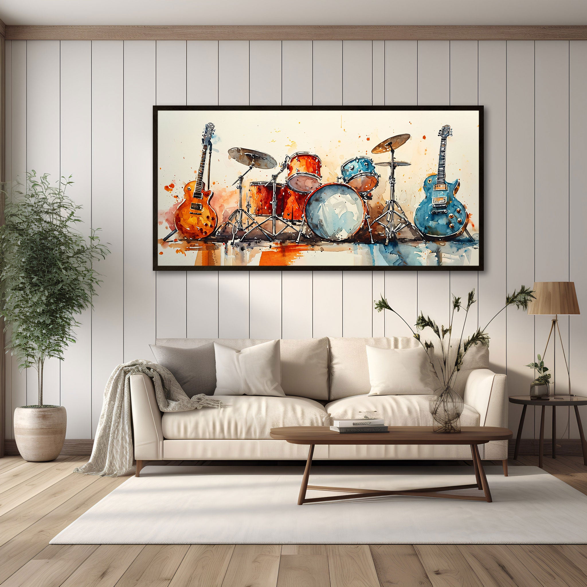 Instruments Canvas painting Big Size Wall Art for living room,Bedroom,Drawing room,Hotels