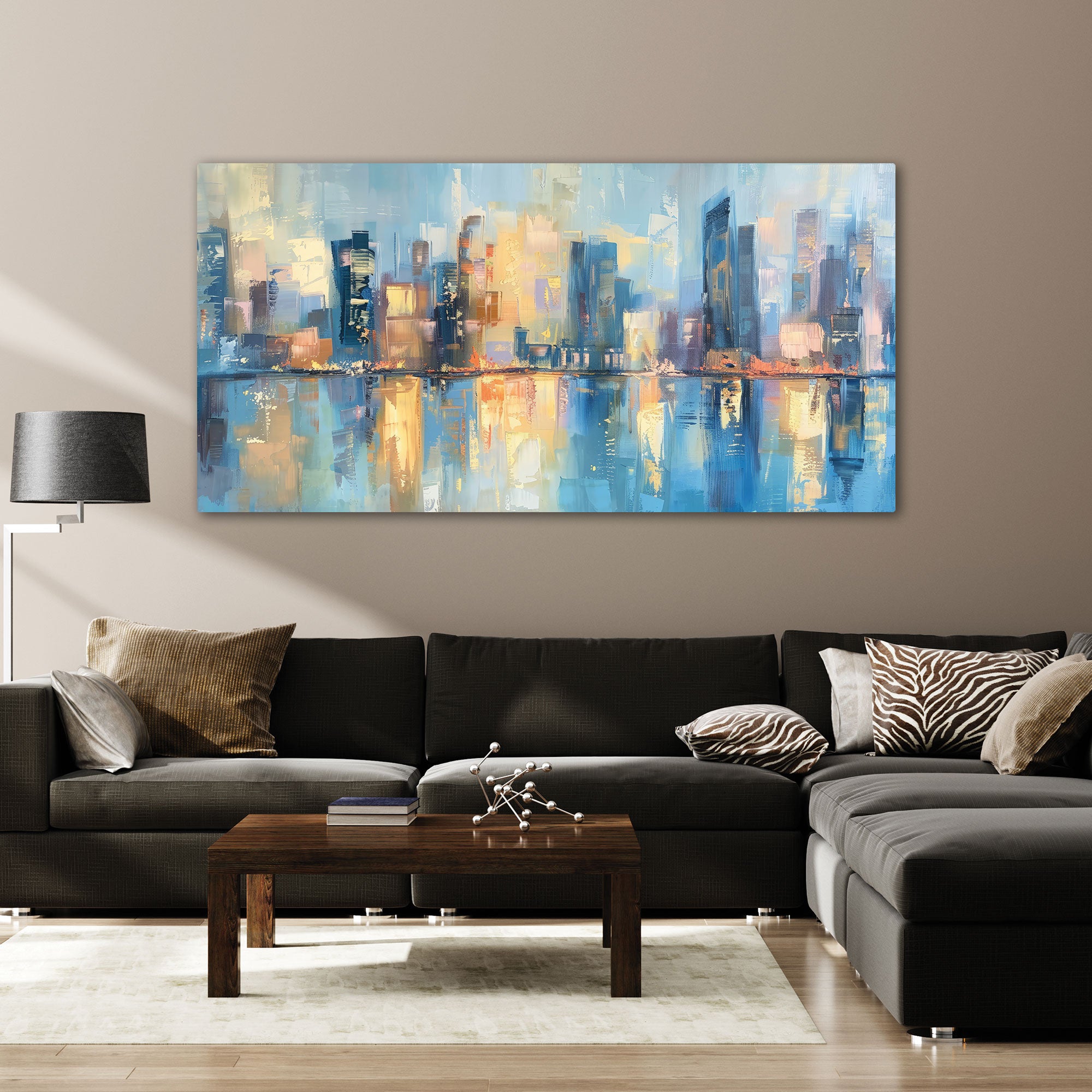 Abstract Canvas painting with frame Big Size Wall Art for living room,Bedroom,Drawing room,Hotels