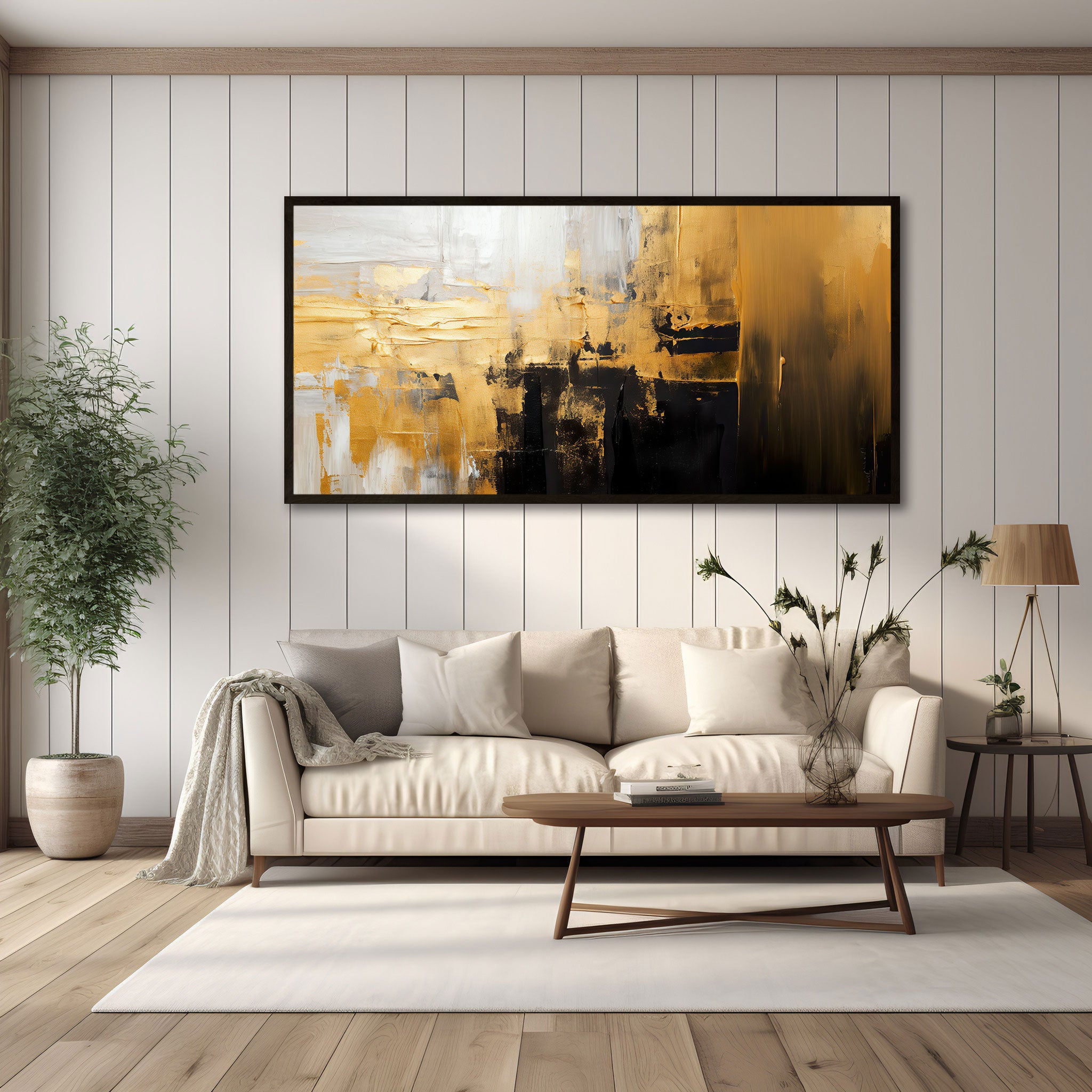 Abstract Canvas painting with frame Big Size Wall Art for living room,Bedroom,Drawing room,Hotels