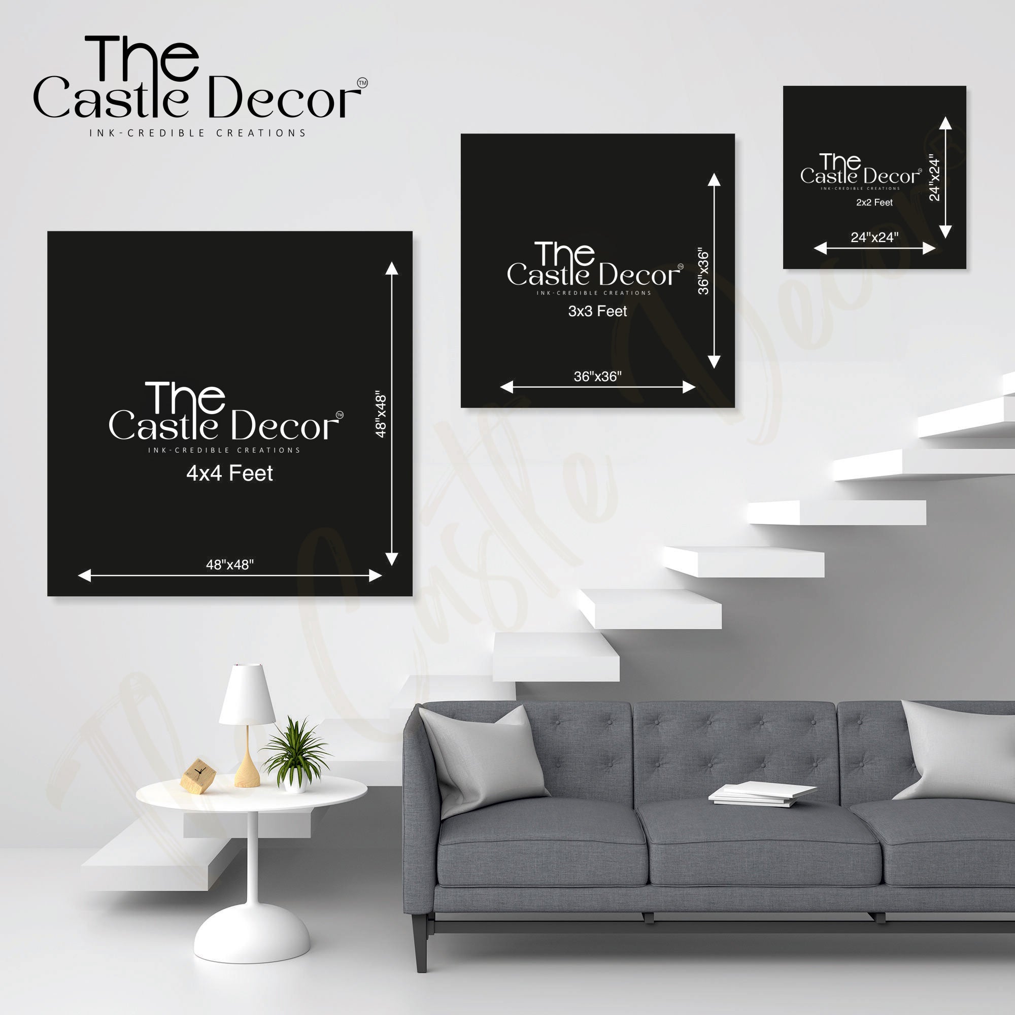 Abstract dog painting with frame Big Size Wall Art for living room,Bedroom,Drawing room,Hotels