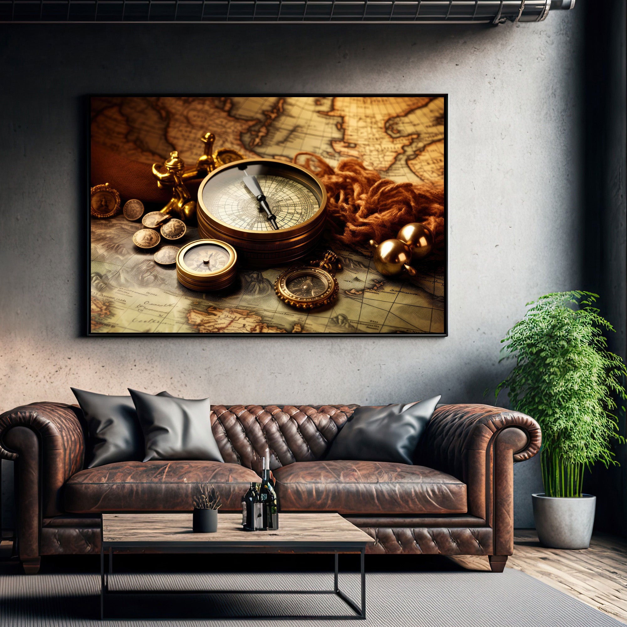 Canvas painting with frame Big Size Wall Art for living room,Bedroom,Drawing room,Hotels