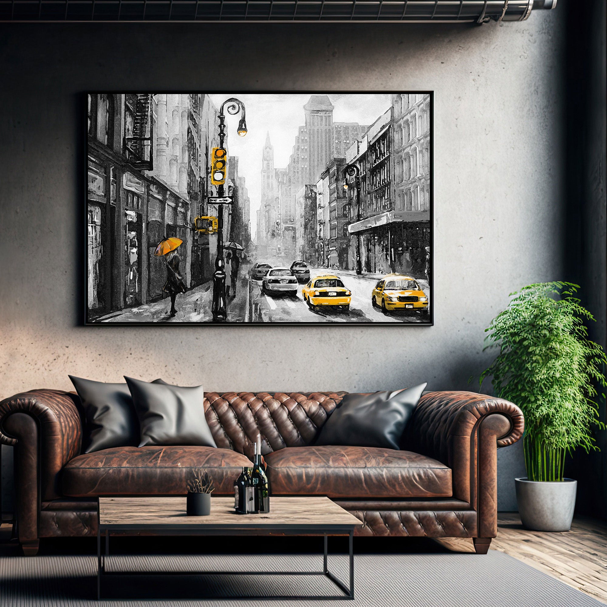 Retro look Canvas painting with frame Big Size Wall Art for living room,Bedroom,Drawing room,Hotels
