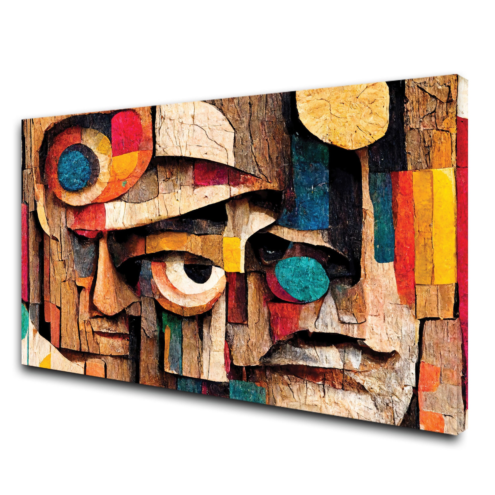 faceAbstract art Canvas painting with frame Big Size Wall Art for living room,Bedroom,Drawing room,Hotels