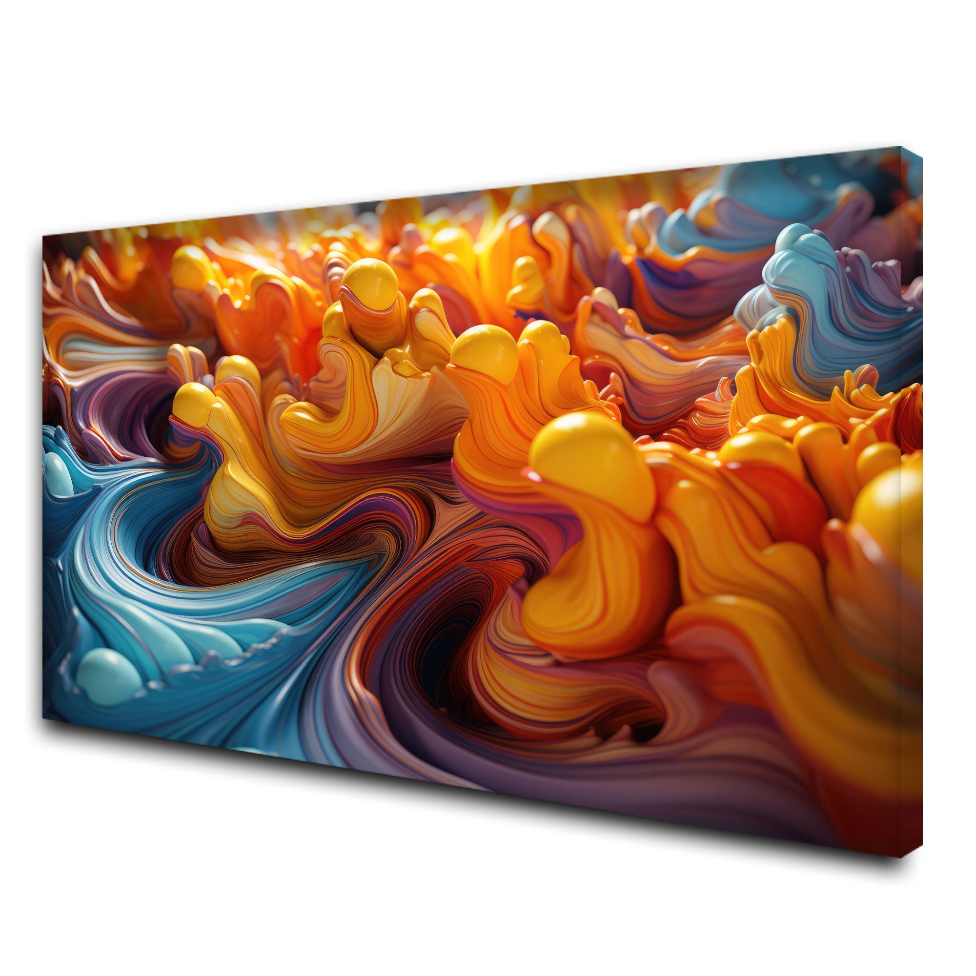 Abstract art Canvas painting Big Size Wall Art for living room,Bedroom,Drawing room,Hotels