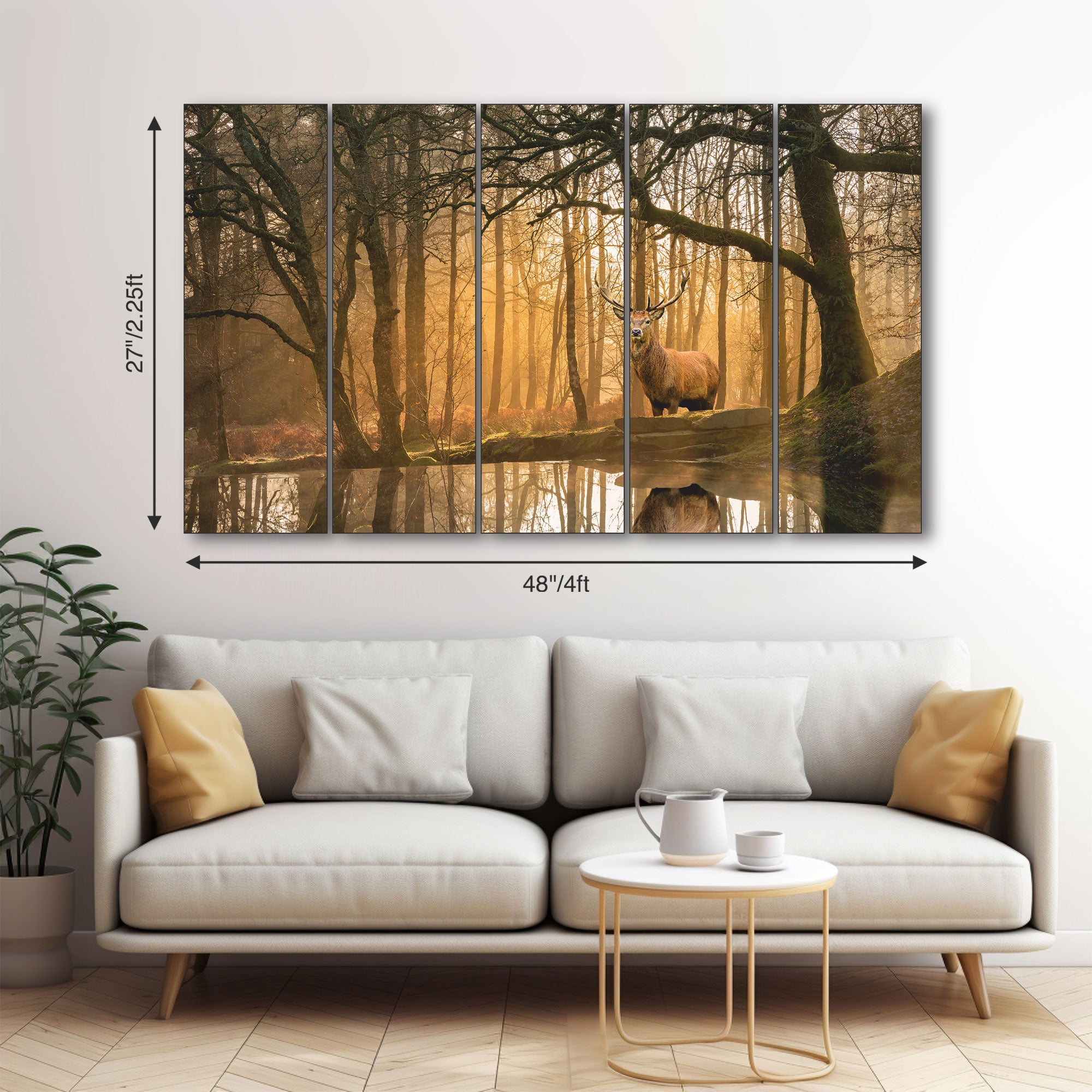 Abstract Painting with frame Big Size Wall Art for living room,Bedroom,Drawing room,Hotels