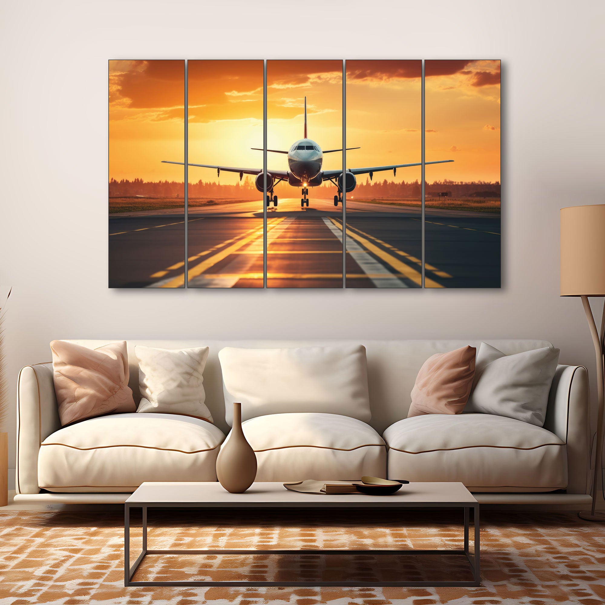 Aviation Painting with frame Big Size Wall Art for living room,Bedroom,Drawing room,Hotels