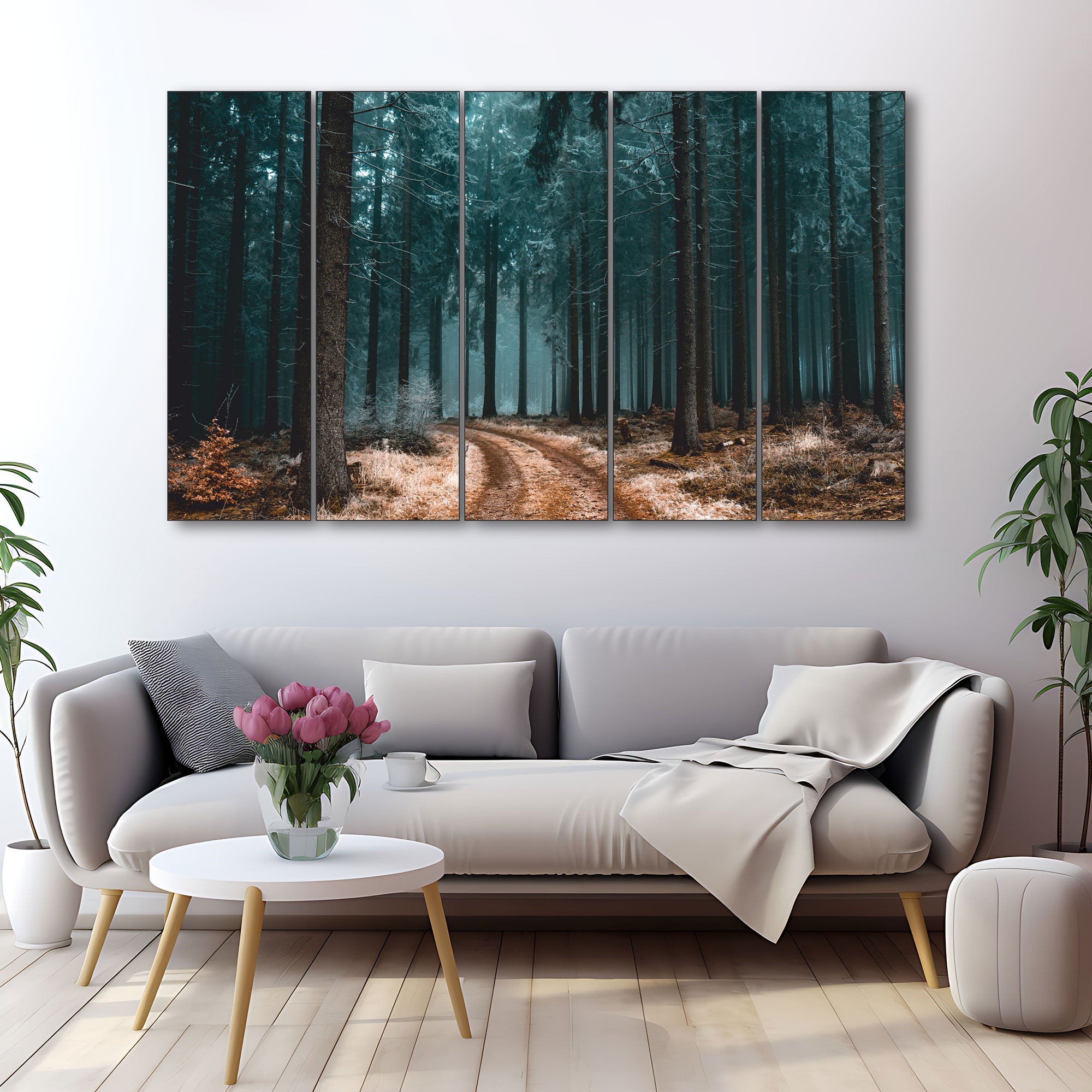 Trees Painting with frame Big Size Wall Art for living room,Bedroom,Drawing room,Hotels
