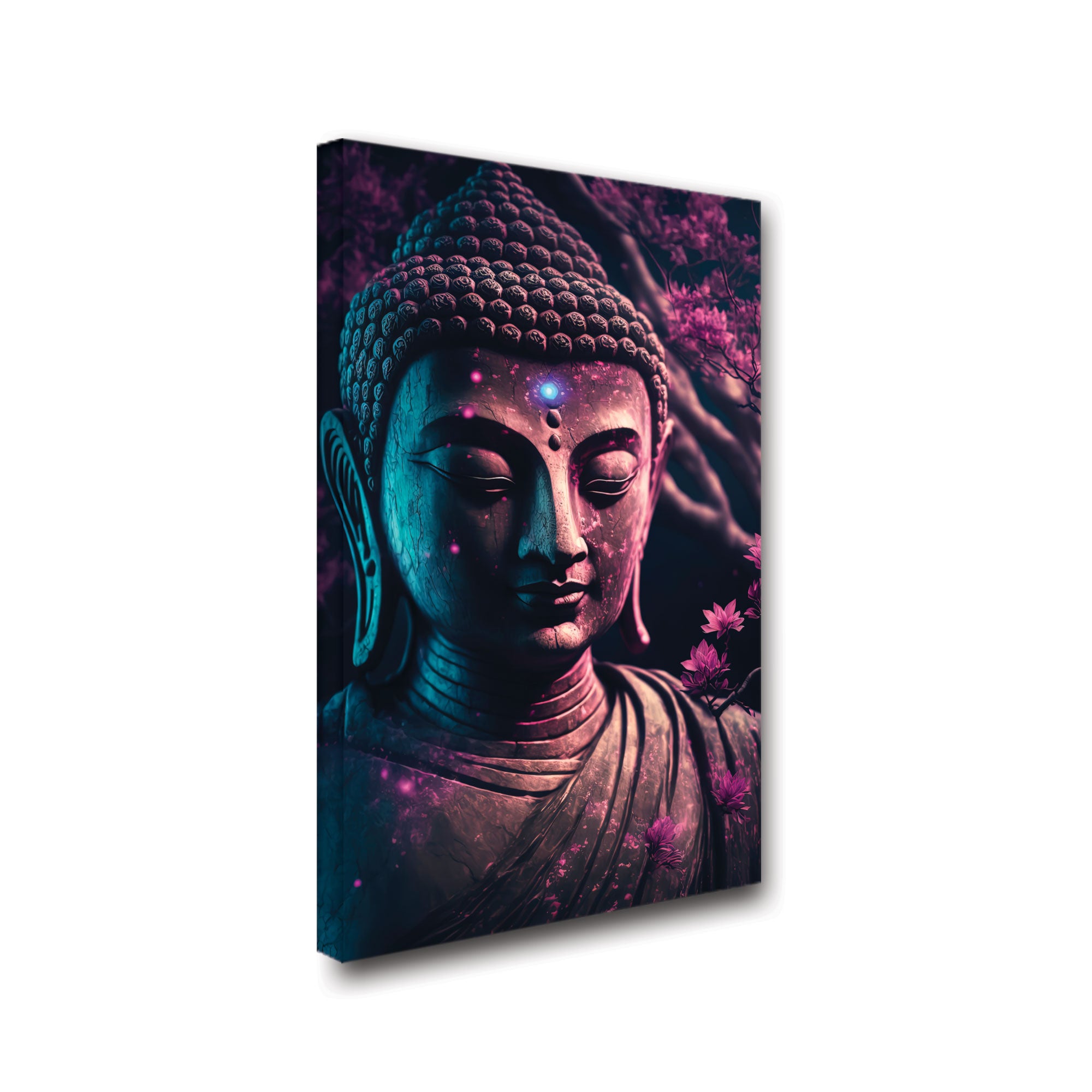 Buddhism Canvas painting with frame Big Size Wall Art for living room,Bedroom,Drawing room,Hotels