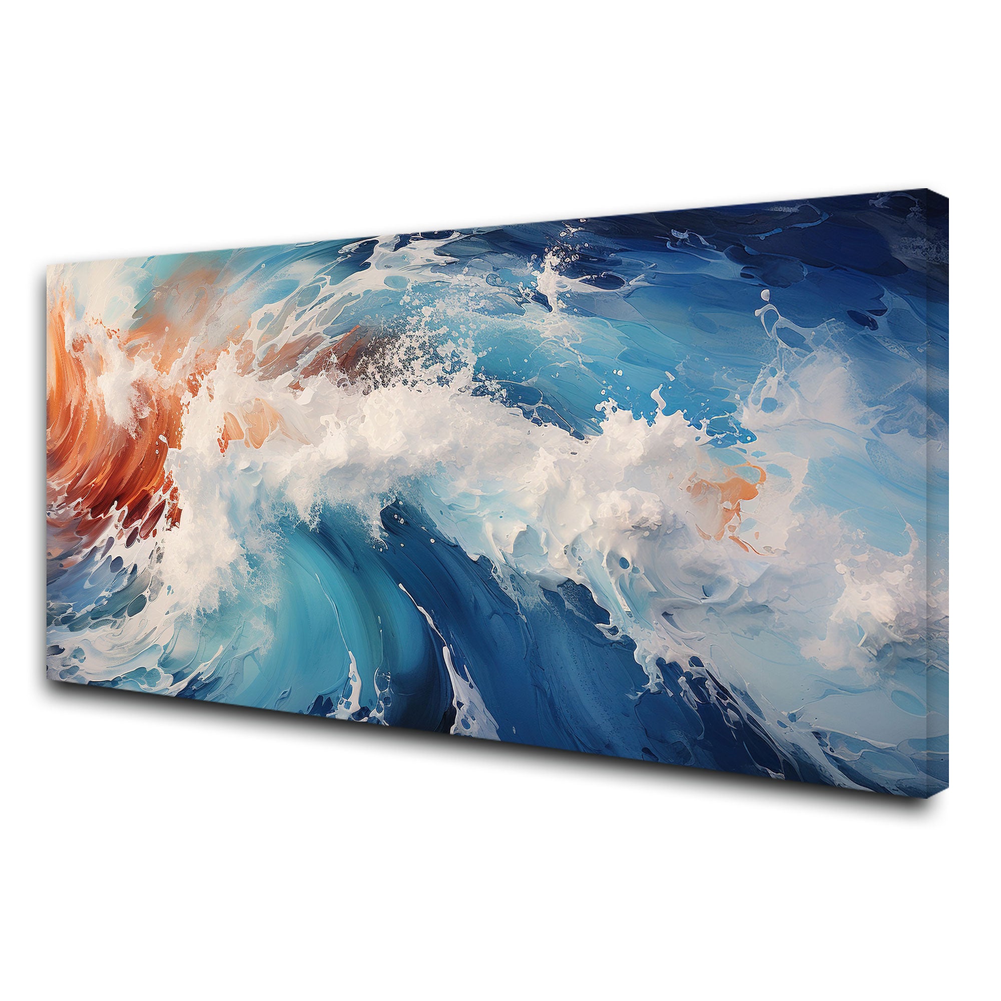ModernAbstract Canvas painting with frame Big Size Wall Art for living room,Bedroom,Drawing room,Hotels