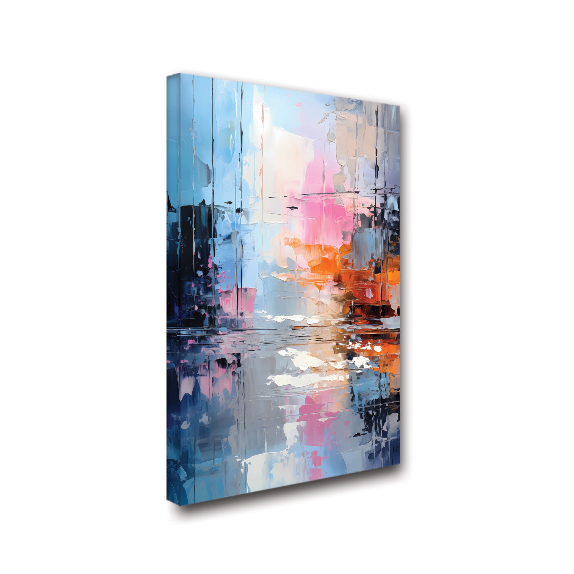 Abstract Canvas painting with frame Big Size Wall Art for living room,Bedroom,Drawing room,Hotels