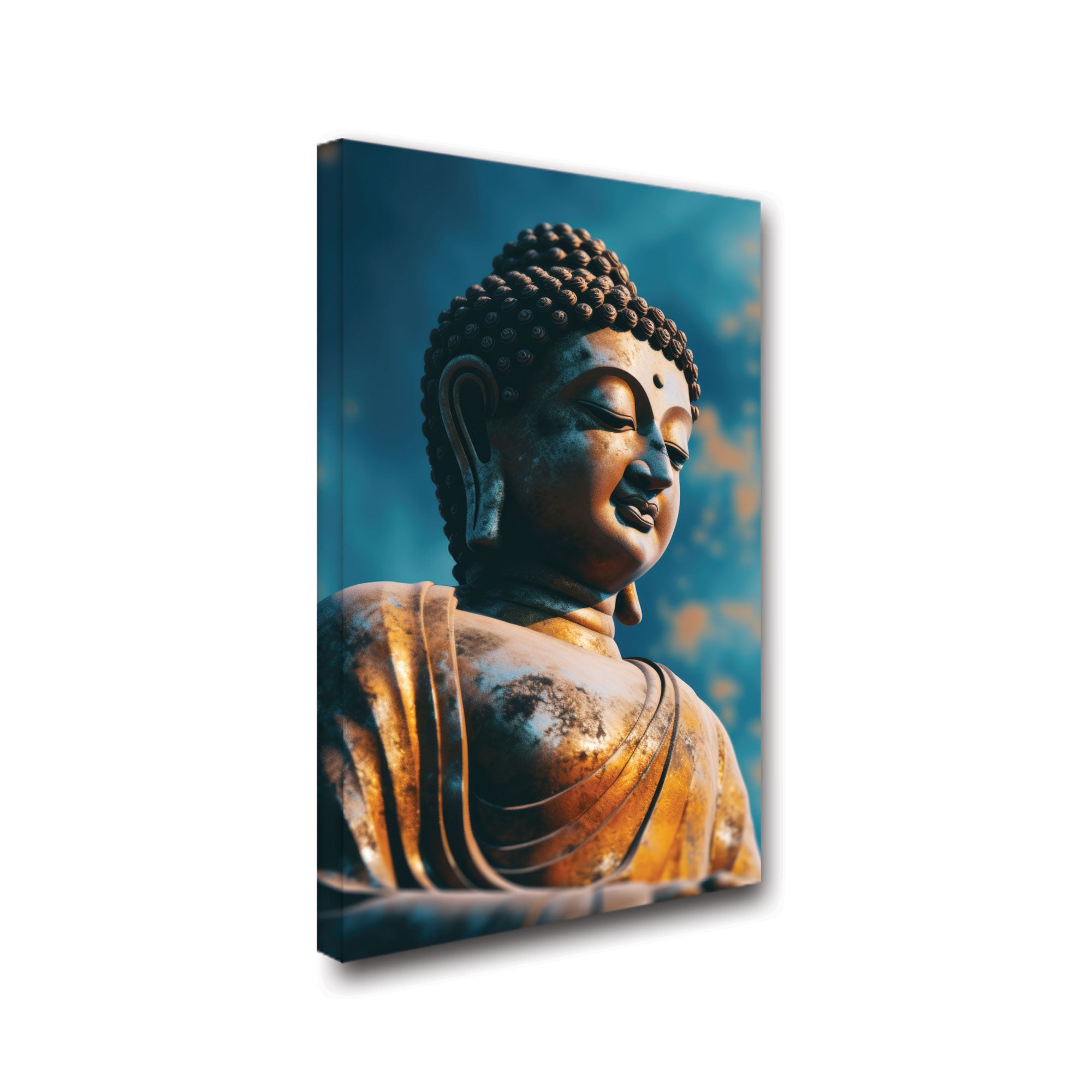 Buddhism Canvas painting with frame Big Size Wall Art for living room,Bedroom,Drawing room,Hotels
