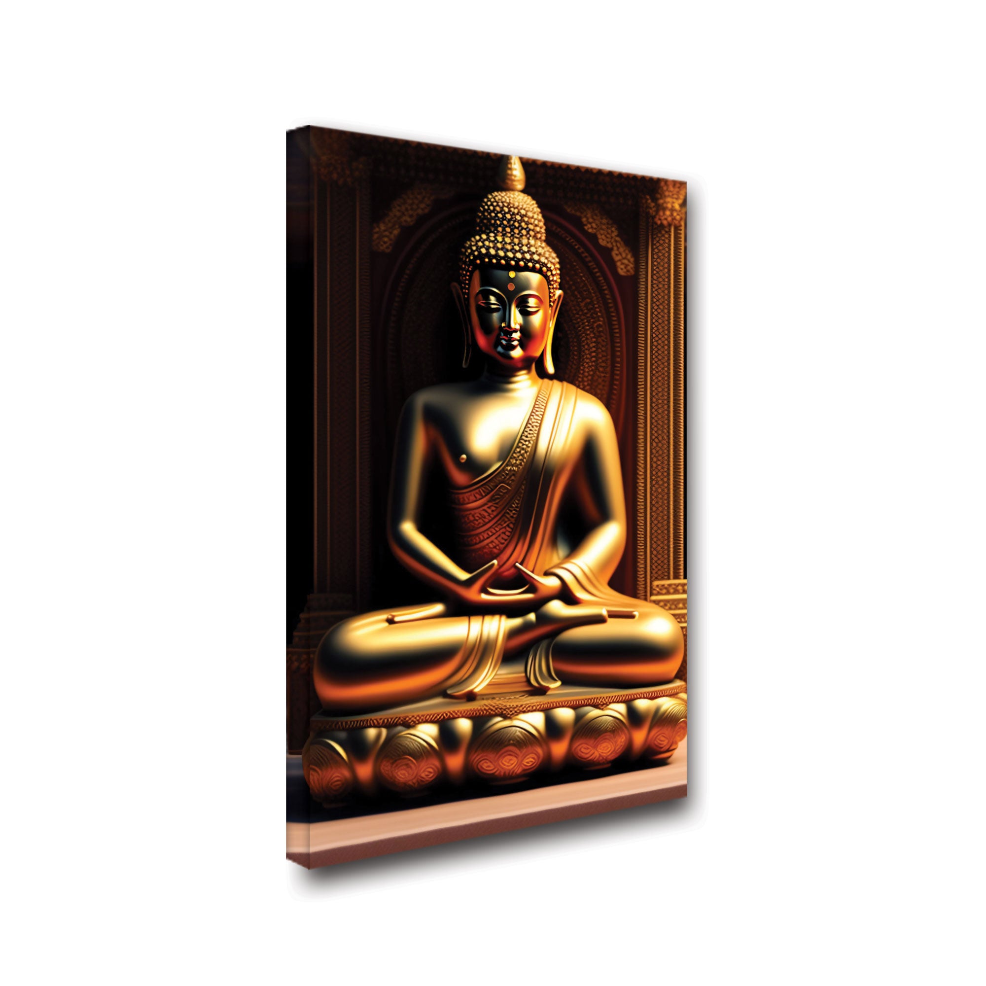 Buddha meditationAbstract Canvas painting with frame Big Size Wall Art for living room,Bedroom,Drawing room,Hotels