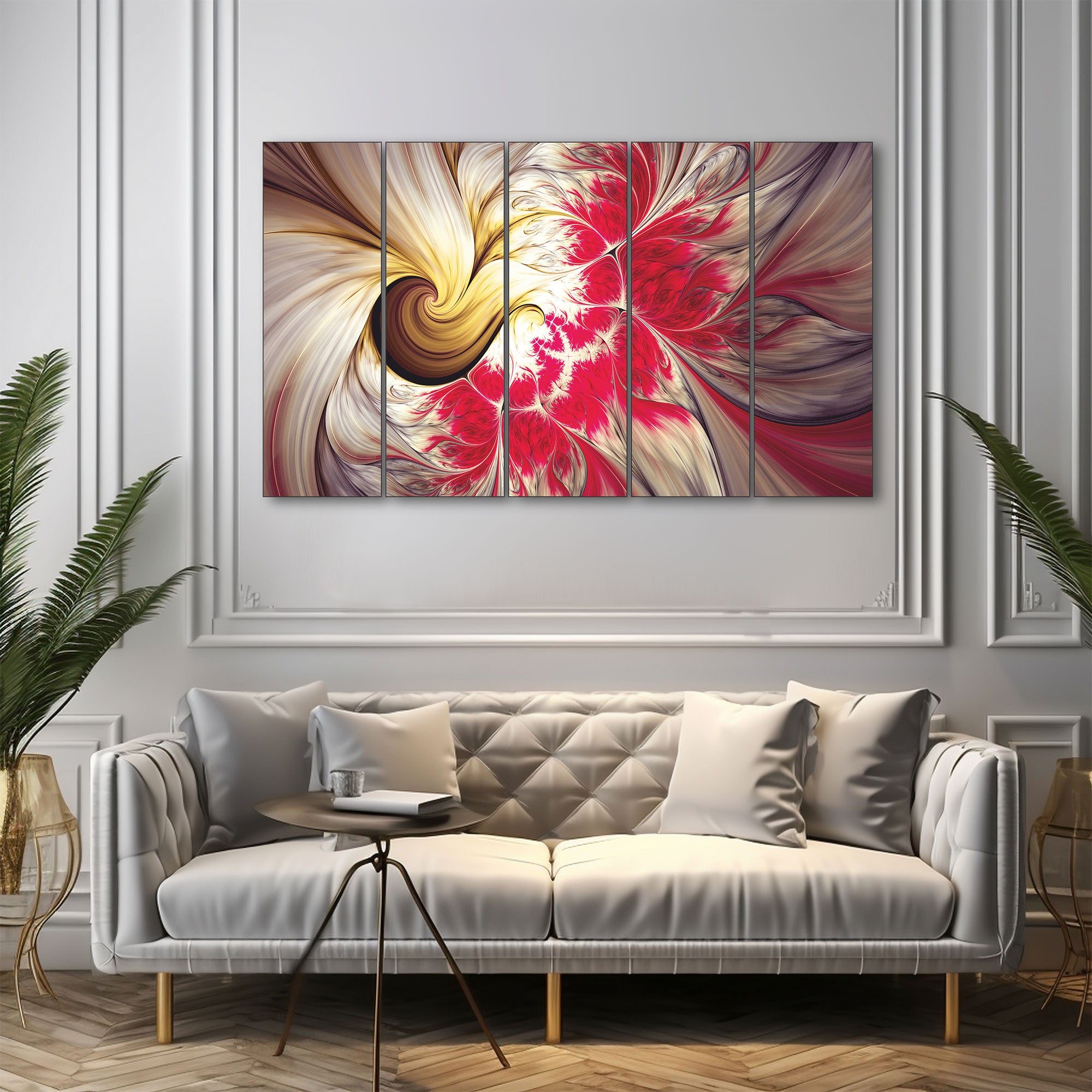 Abstract Painting with frame Big Size Wall Art for living room,Bedroom,Drawing room,Hotels