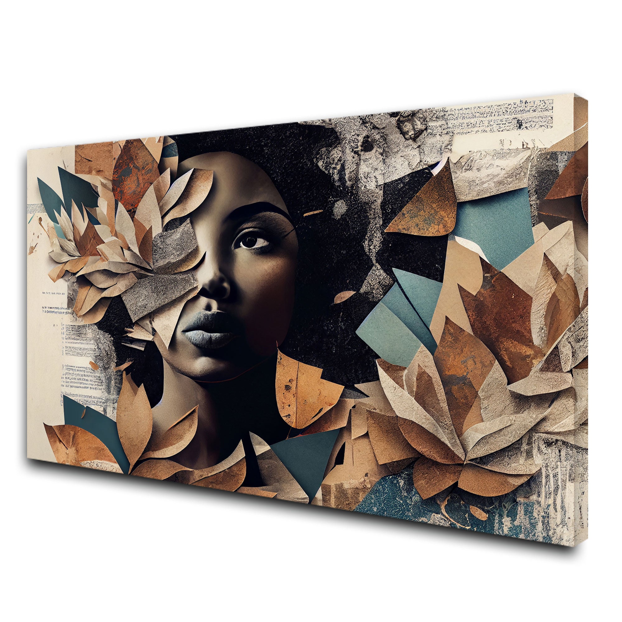 Women face Canvas painting with frame Big Size Wall Art for living room,Bedroom,Drawing room,Hotels
