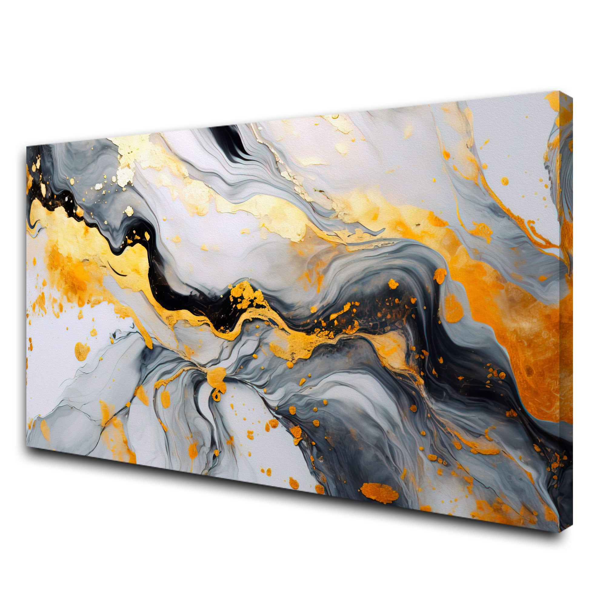 MarbleAbstract finish Canvas painting with frame Big Size Wall Art for living room,Bedroom,Drawing room,Hotels