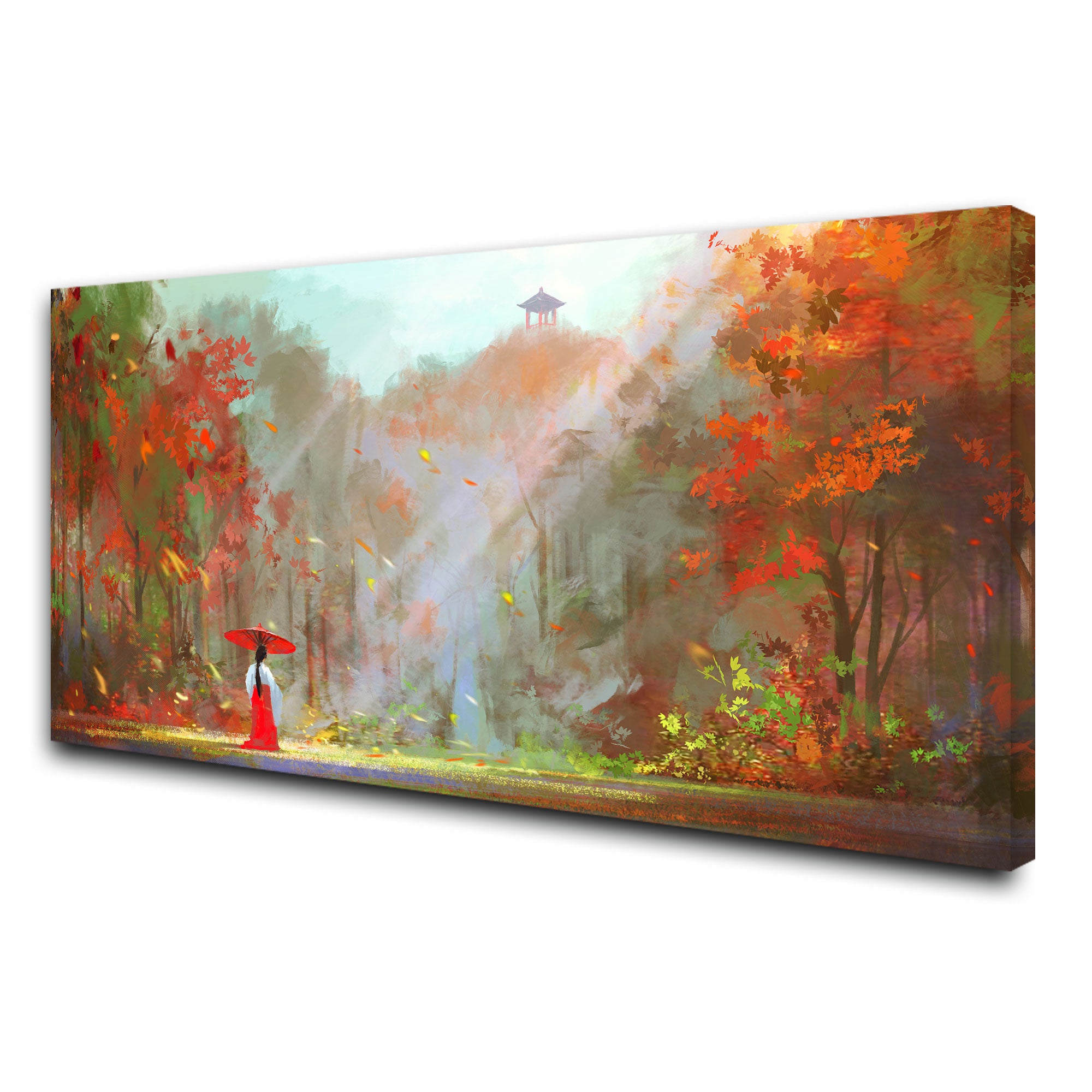Woman sunshine Canvas painting with frame Big Size Wall Art for living room,Bedroom,Drawing room,Hotels