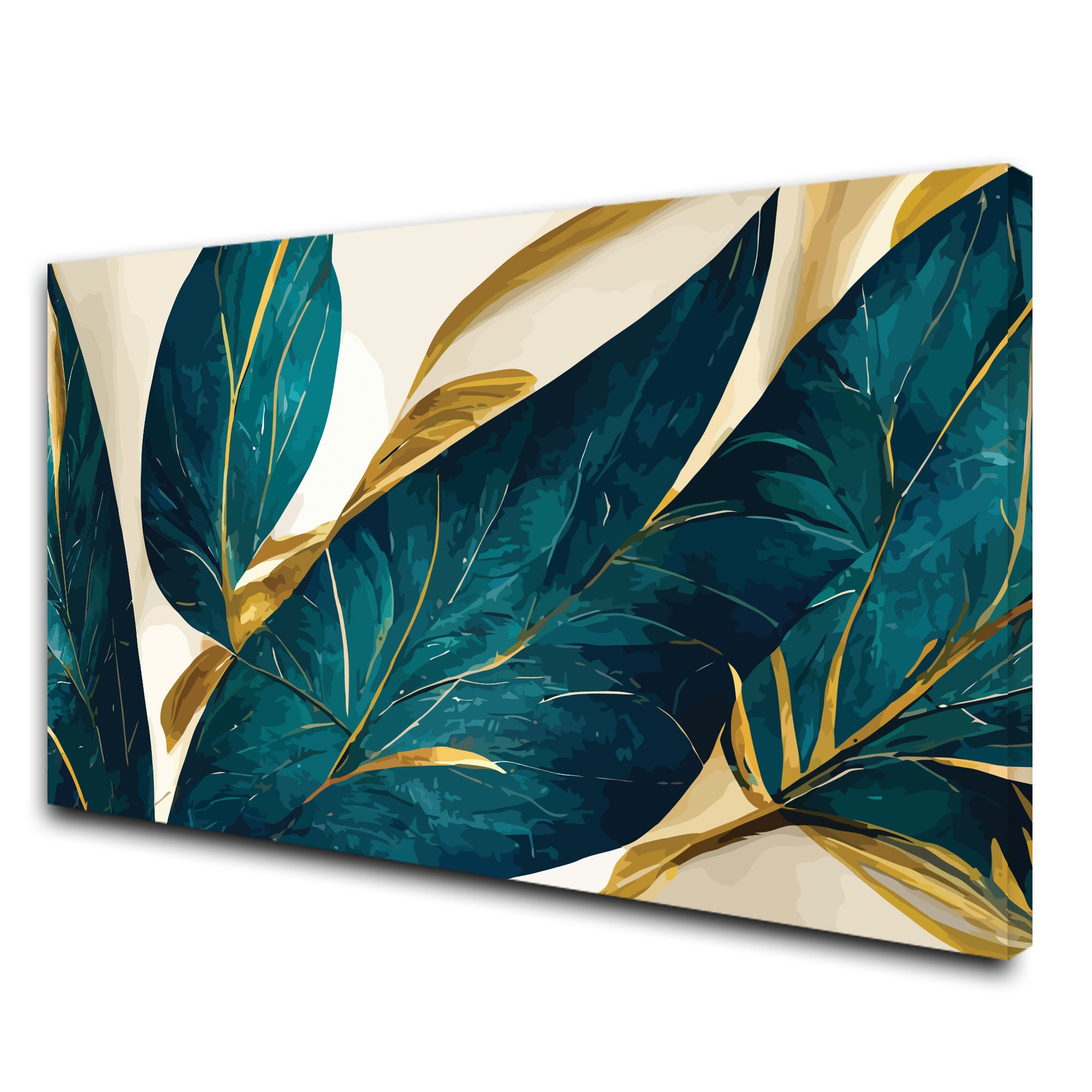 Abstract flower Canvas painting with frame Big Size Wall Art for living room,Bedroom,Drawing room,Hotels