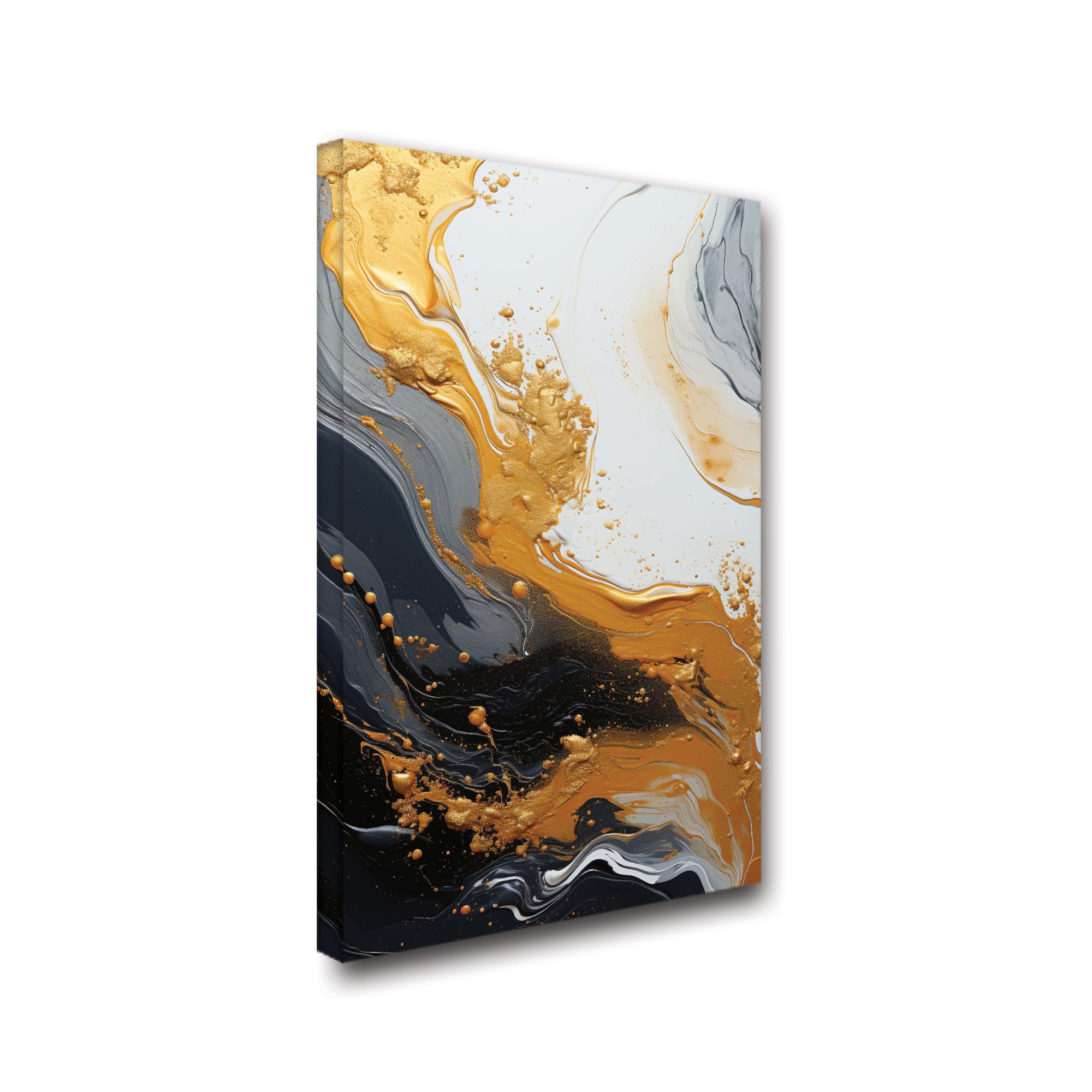 MarbleAbstract Canvas painting with frame Big Size Wall Art for living room,Bedroom,Drawing room,Hotels