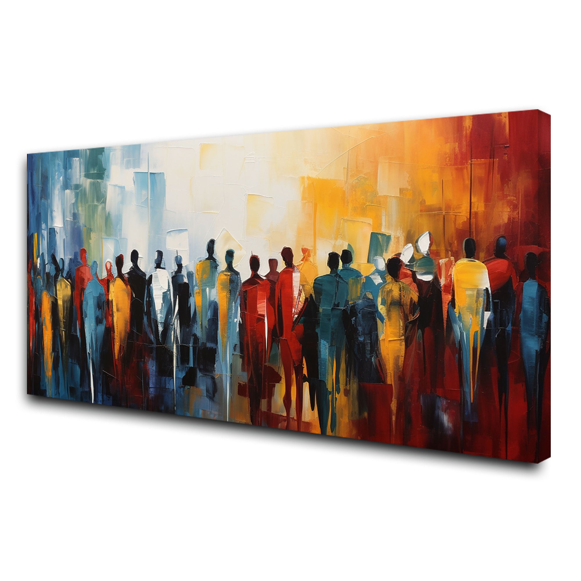 TexturedAbstract Canvas painting with frame Big Size Wall Art for living room,Bedroom,Drawing room,Hotels