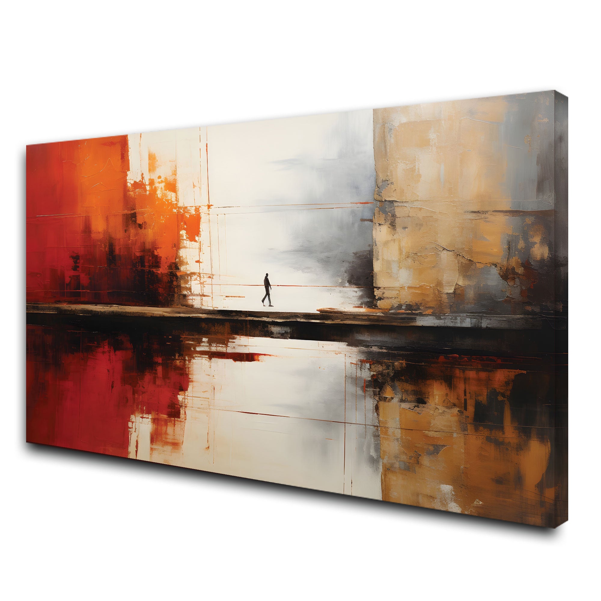 Abstract Canvas painting with frame Big Size Wall Art for living room,Bedroom,Drawing room,Hotels