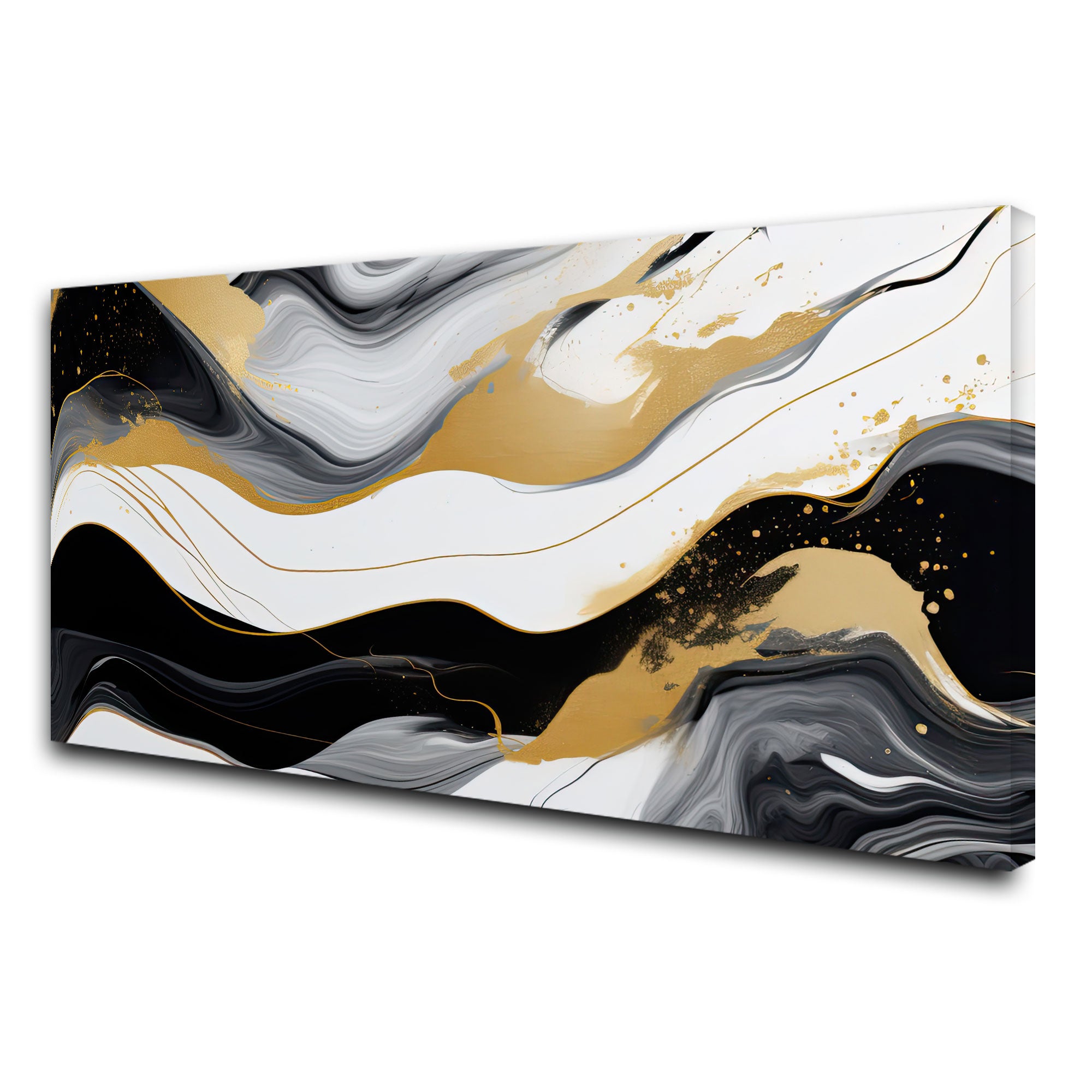 MarbleAbstract Canvas painting with frame Big Size Wall Art for living room,Bedroom,Drawing room,Hotels