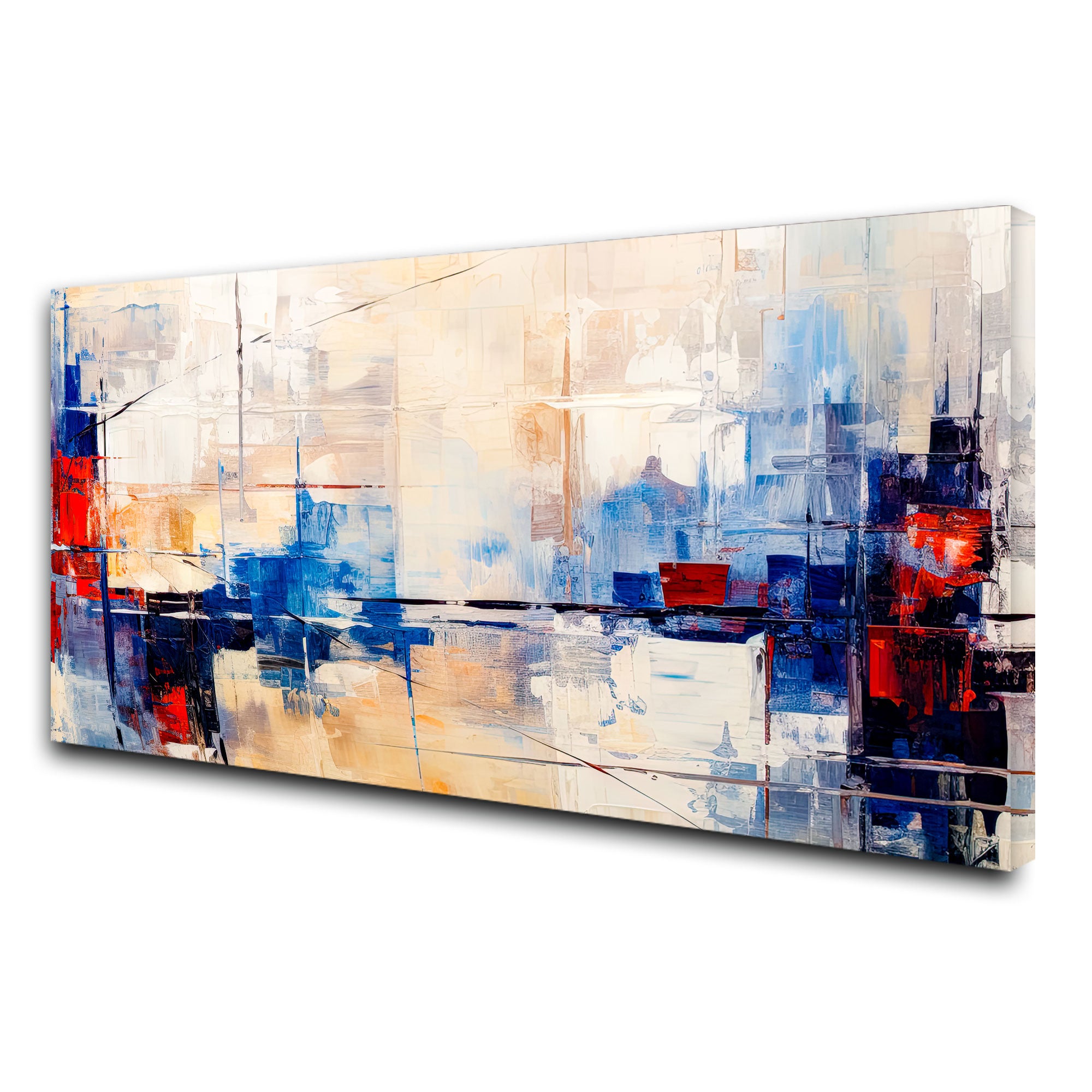 Abstract Canvas painting with frame Big Size Wall Art for living room,Bedroom,Drawing room,Hotels