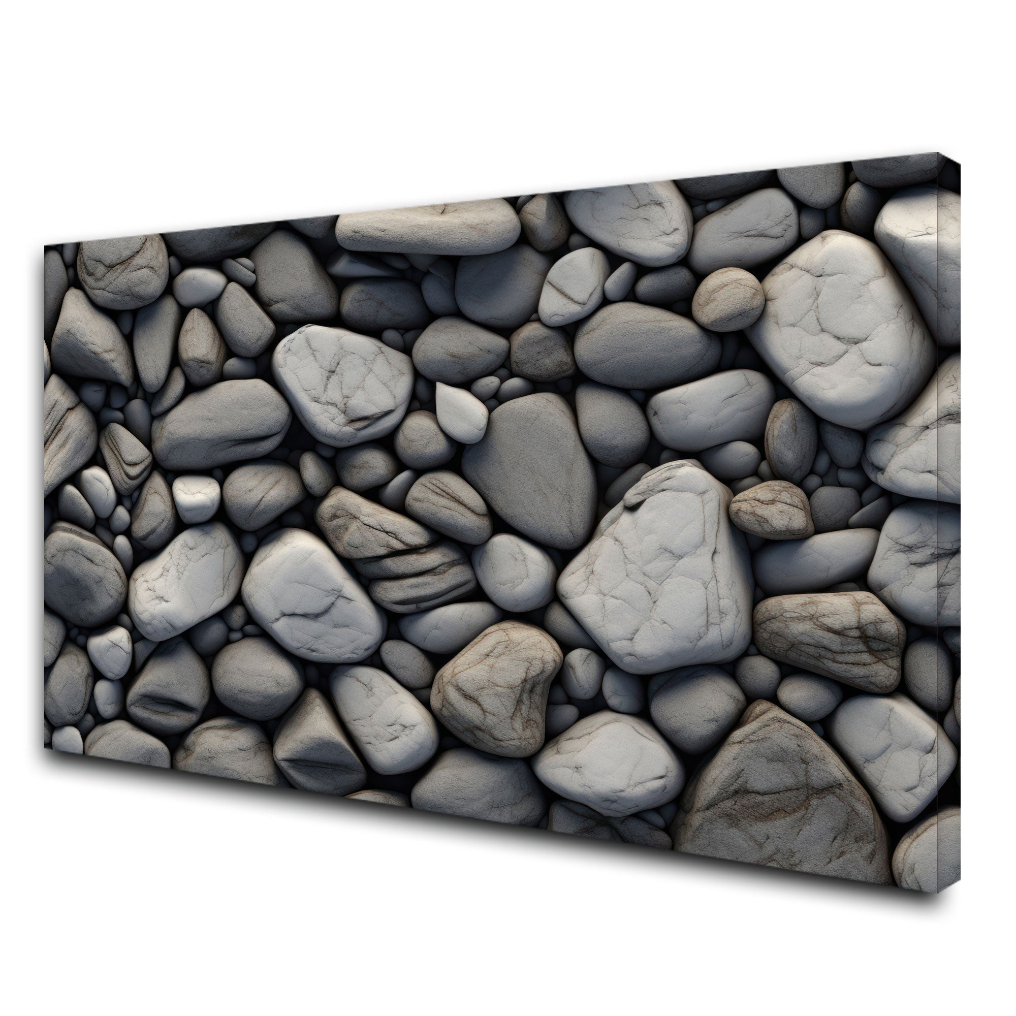Rocks Abstract Canvas painting with frame Big Size Wall Art for living room,Bedroom,Drawing room,Hotels
