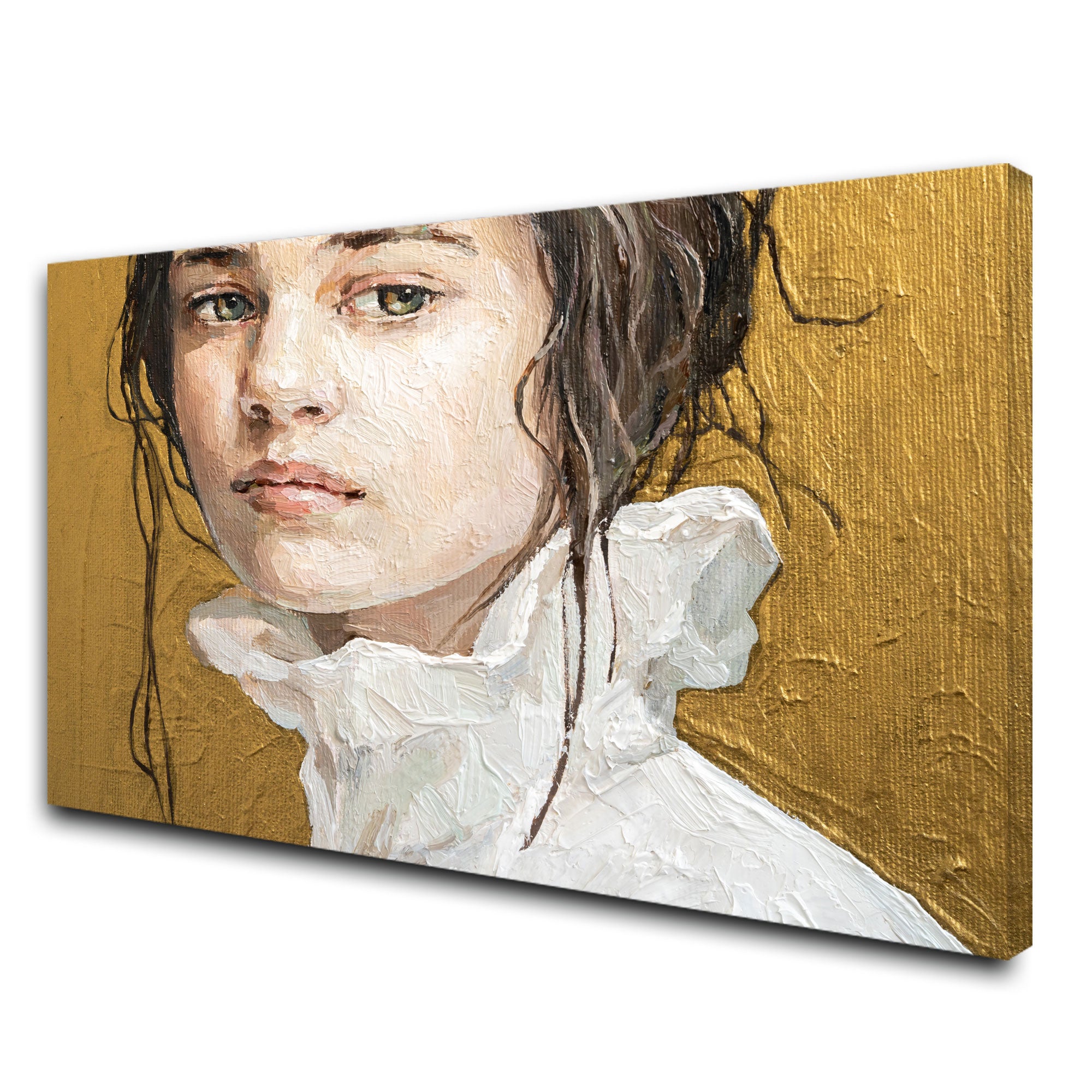WomenAbstract Canvas painting with frame Big Size Wall Art for living room,Bedroom,Drawing room,Hotels