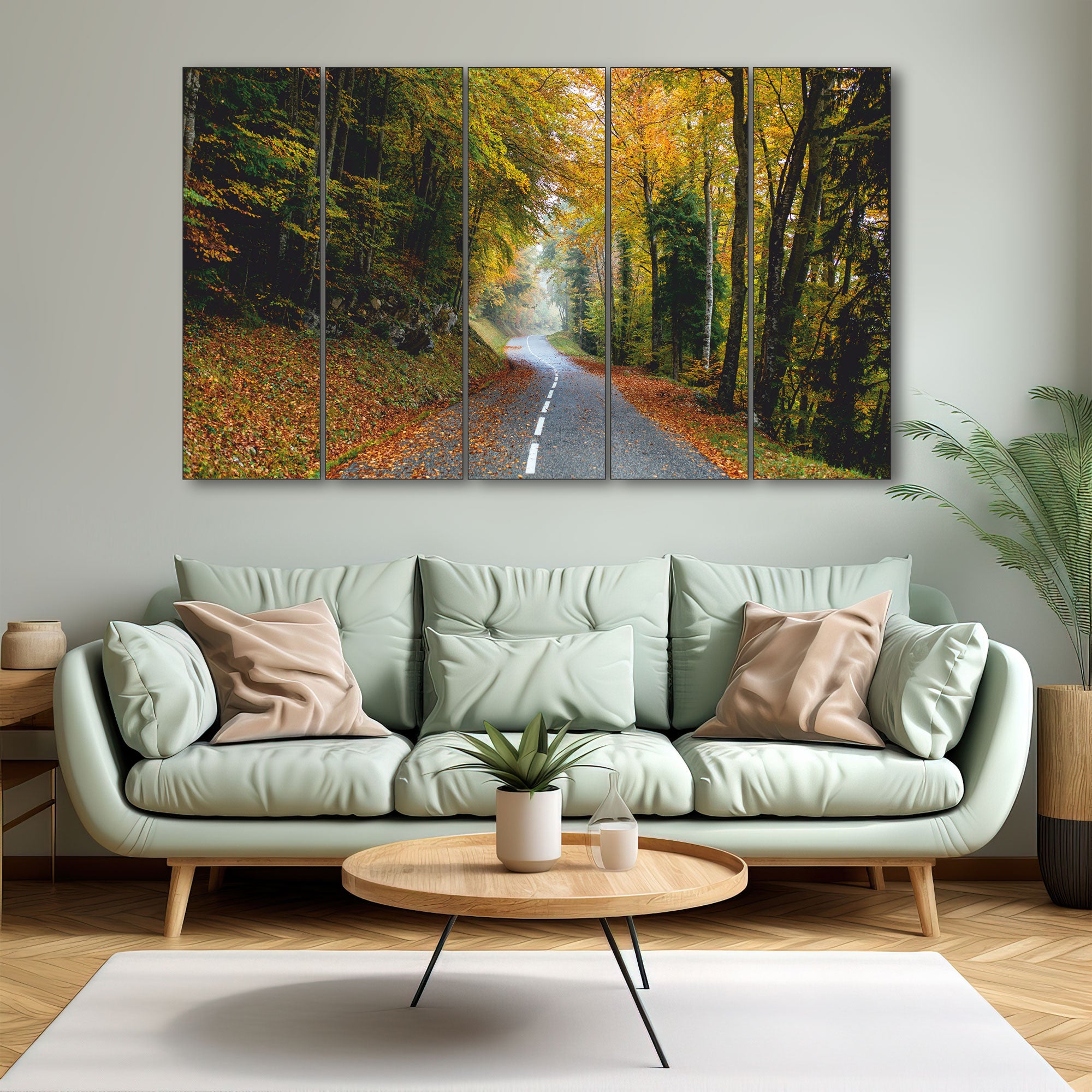 Trees Painting with frame Big Size Wall Art for living room,Bedroom,Drawing room,Hotels