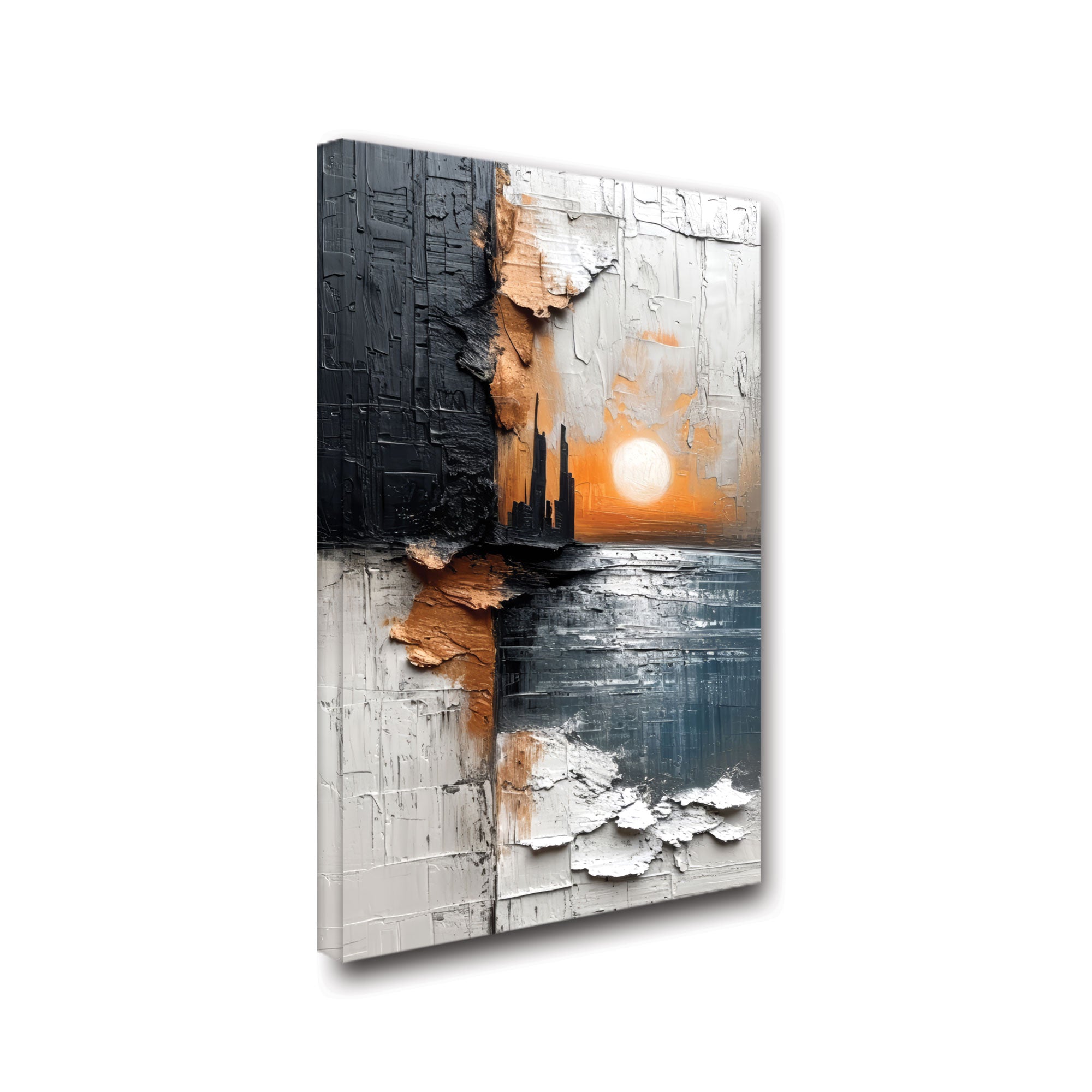 Abstract Canvas painting with frame Big Size Wall Art for living room,Bedroom,Drawing room,Hotels