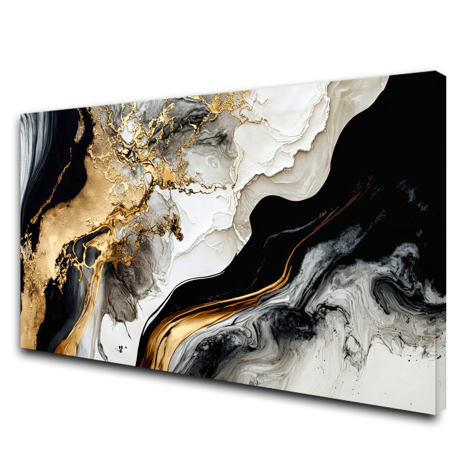 MarbleAbstract Canvas painting with frame Big Size Wall Art for living room,Bedroom,Drawing room,Hotels