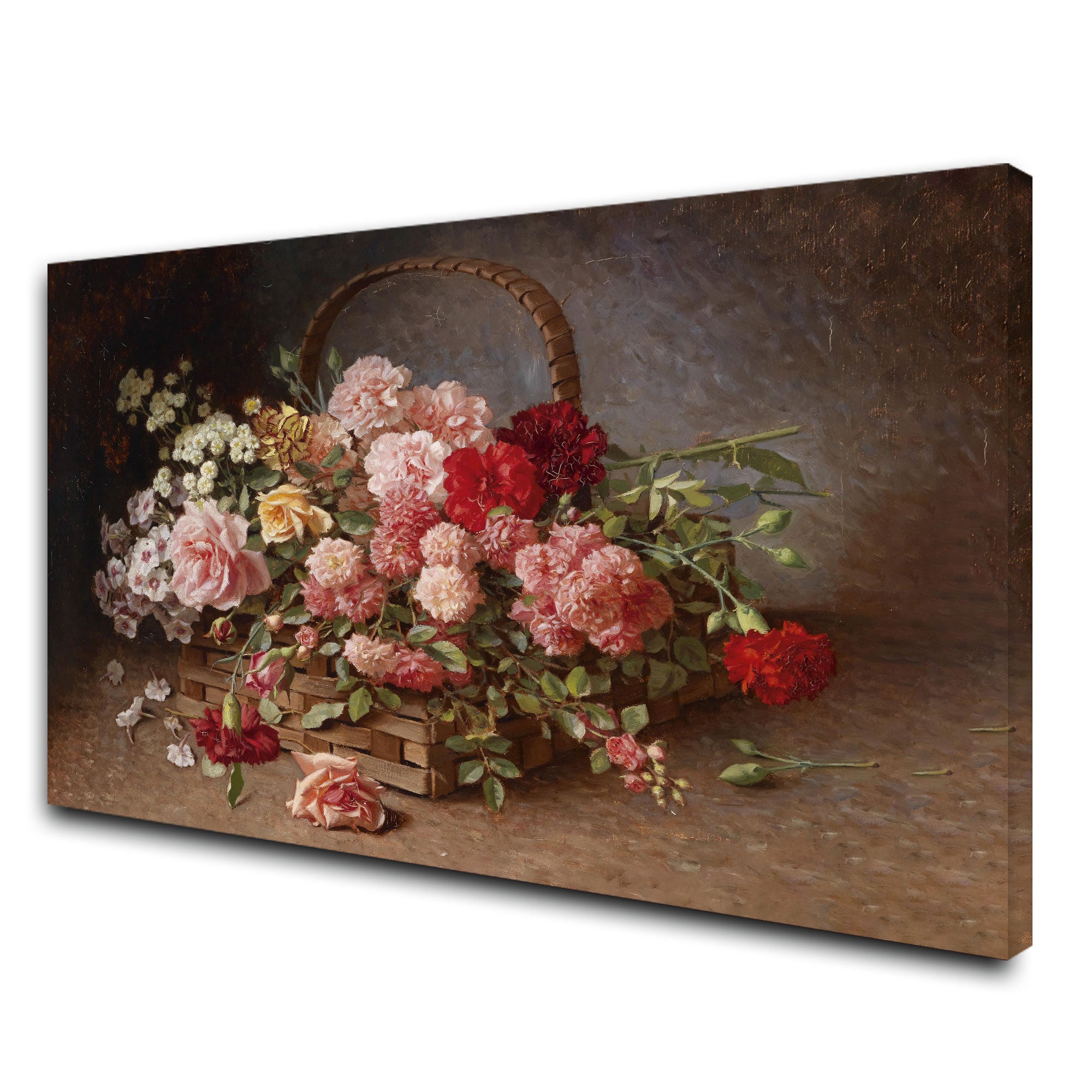 FlowersAbstract Canvas painting with frame Big Size Wall Art for living room,Bedroom,Drawing room,Hotels