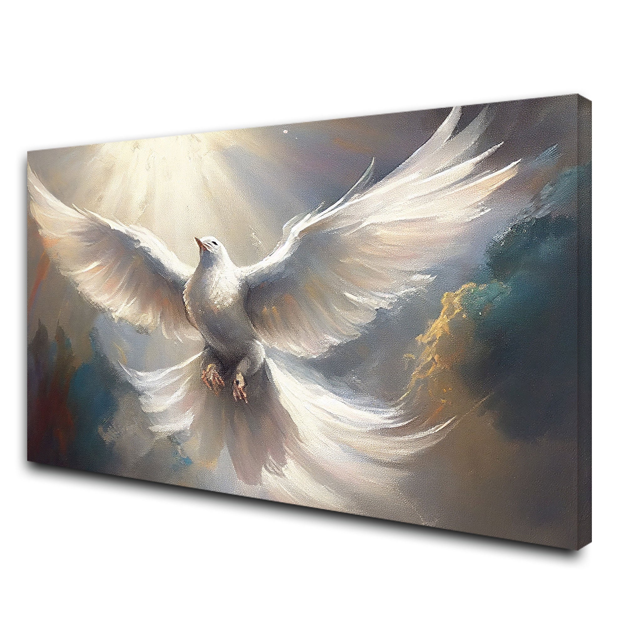PigeonAbstract Canvas painting with frame Big Size Wall Art for living room,Bedroom,Drawing room,Hotels