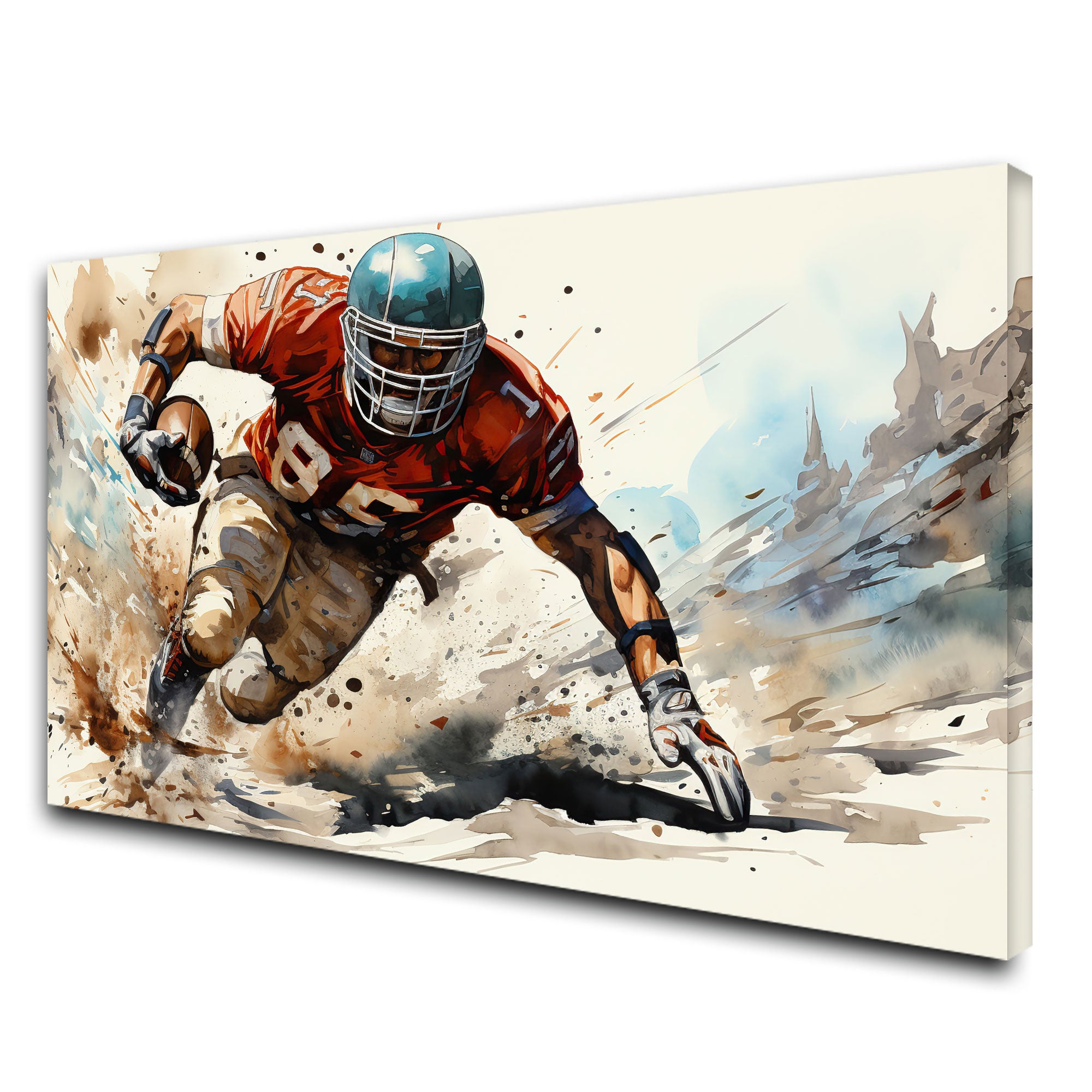 Rugby Canvas painting with frame Big Size Wall Art for living room,Bedroom,Drawing room,Hotels
