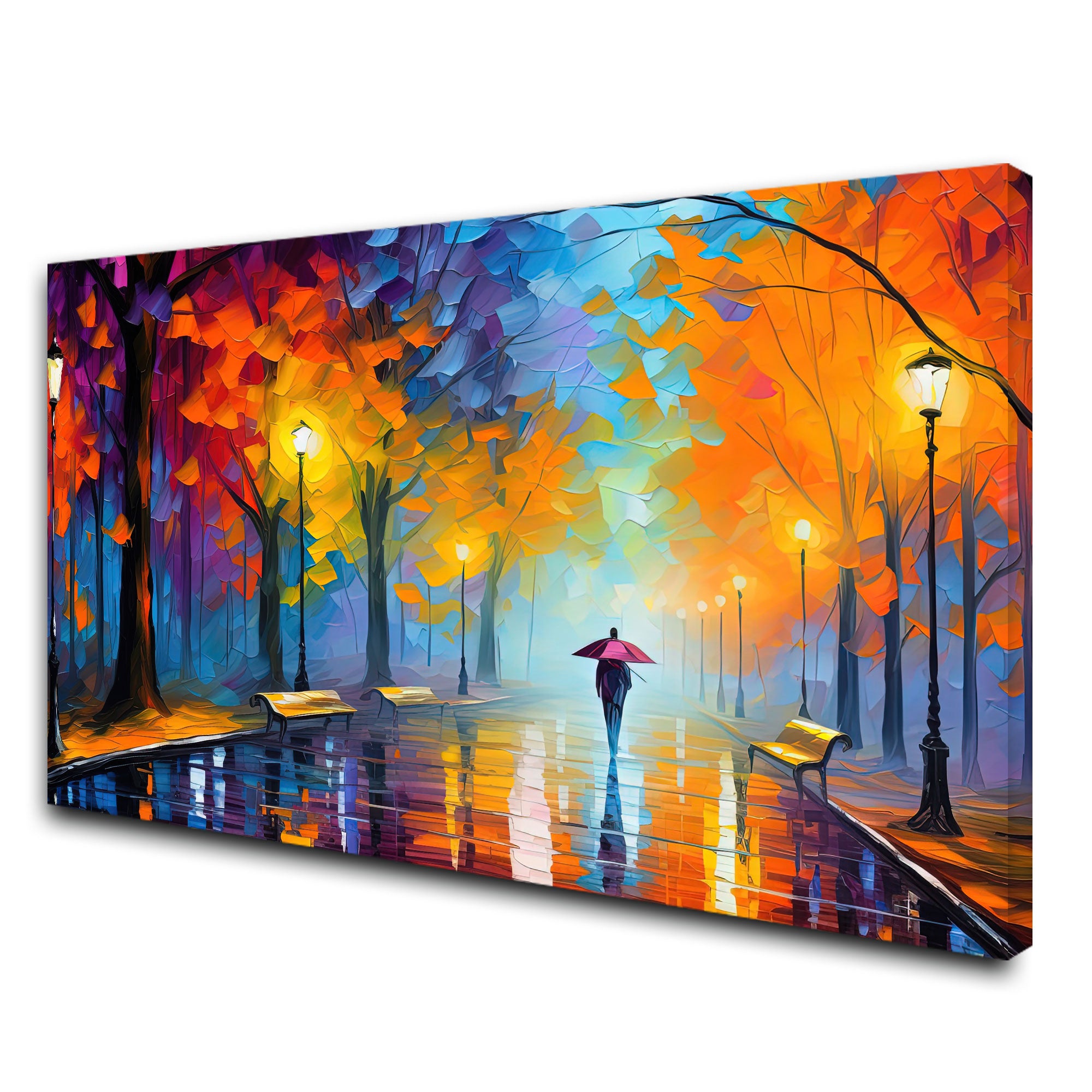 VintageAbstract Canvas painting with frame Big Size Wall Art for living room,Bedroom,Drawing room,Hotels