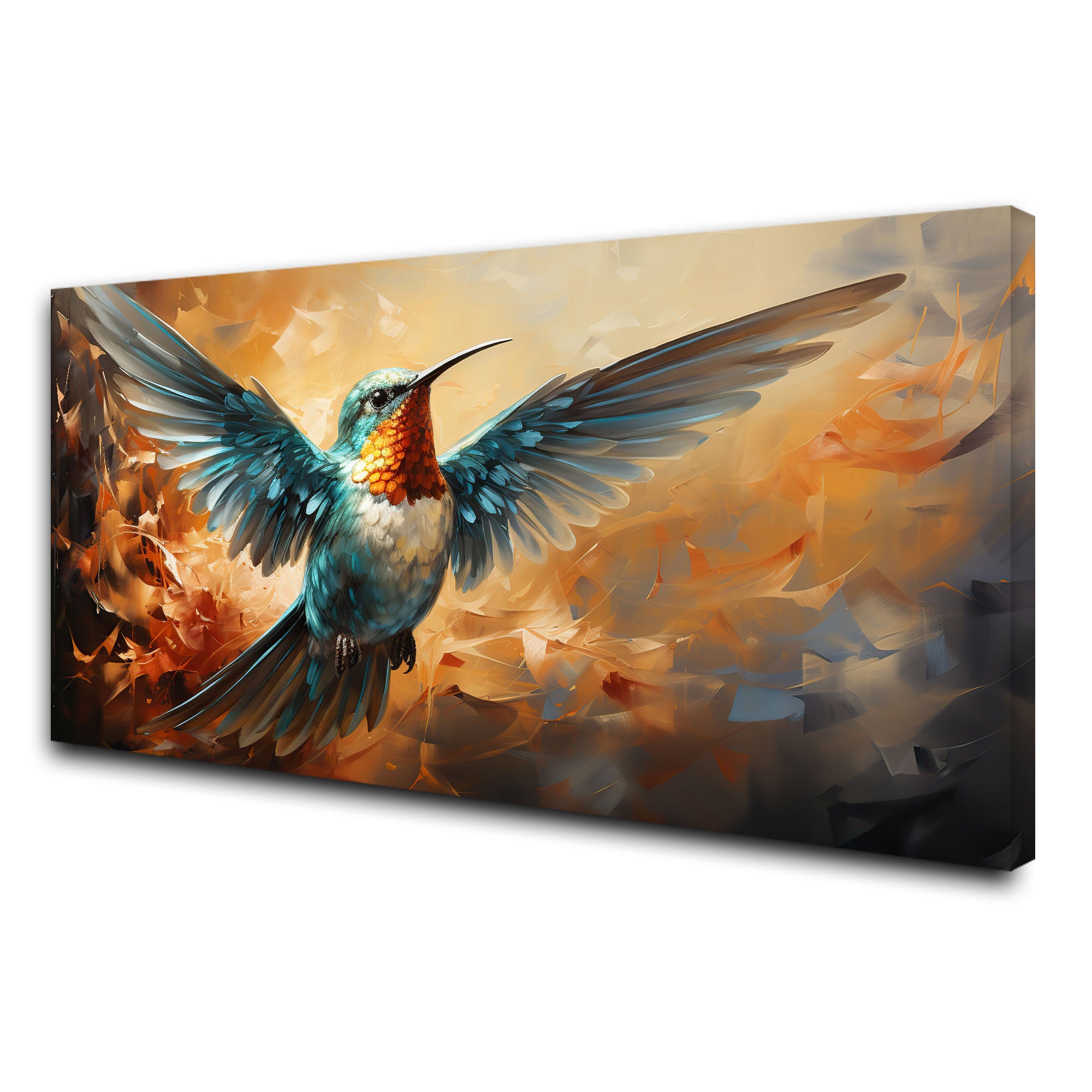 BirdAbstract Canvas painting with frame Big Size Wall Art for living room,Bedroom,Drawing room,Hotels