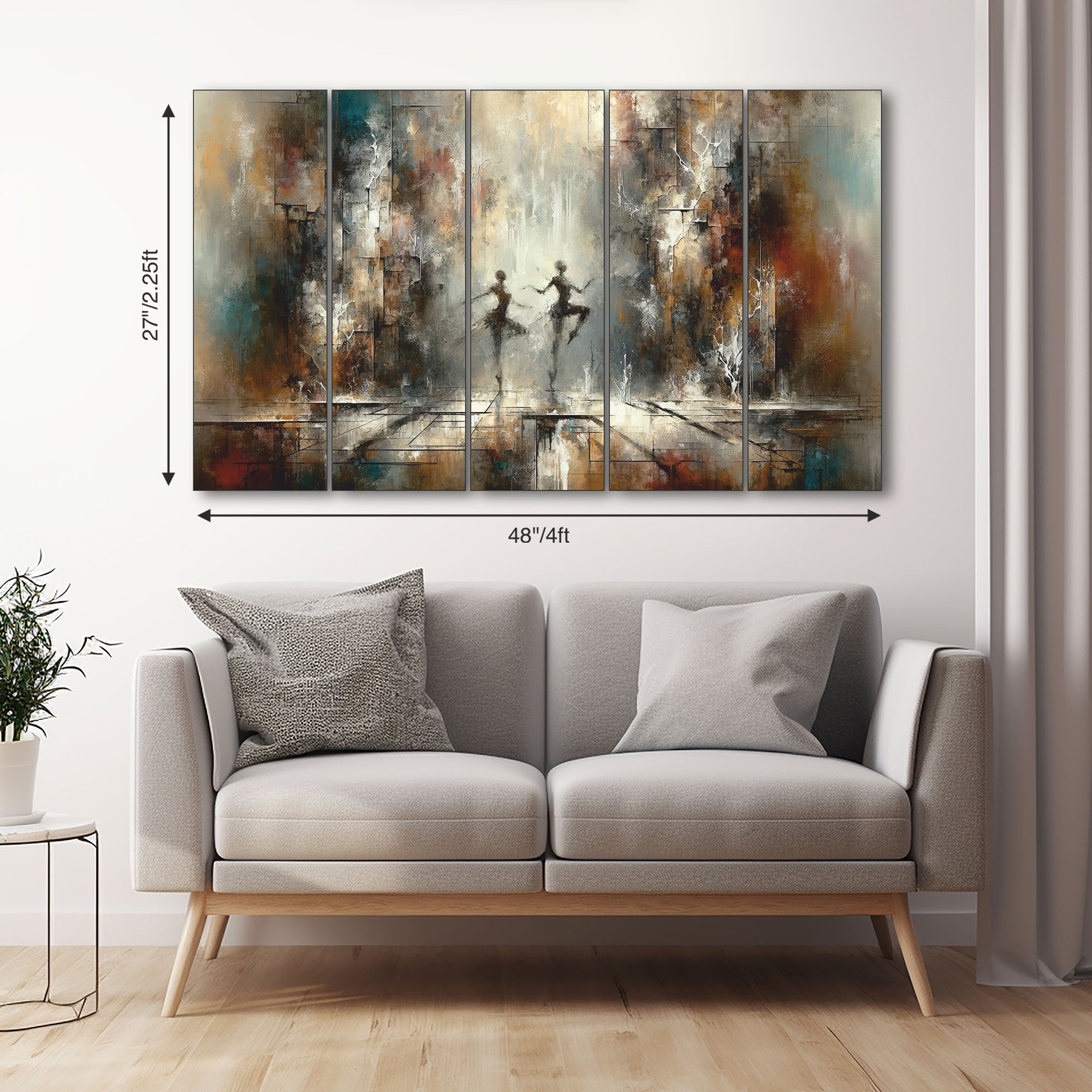 Dance Painting with frame Big Size Wall Art for living room,Bedroom,Drawing room,Hotels