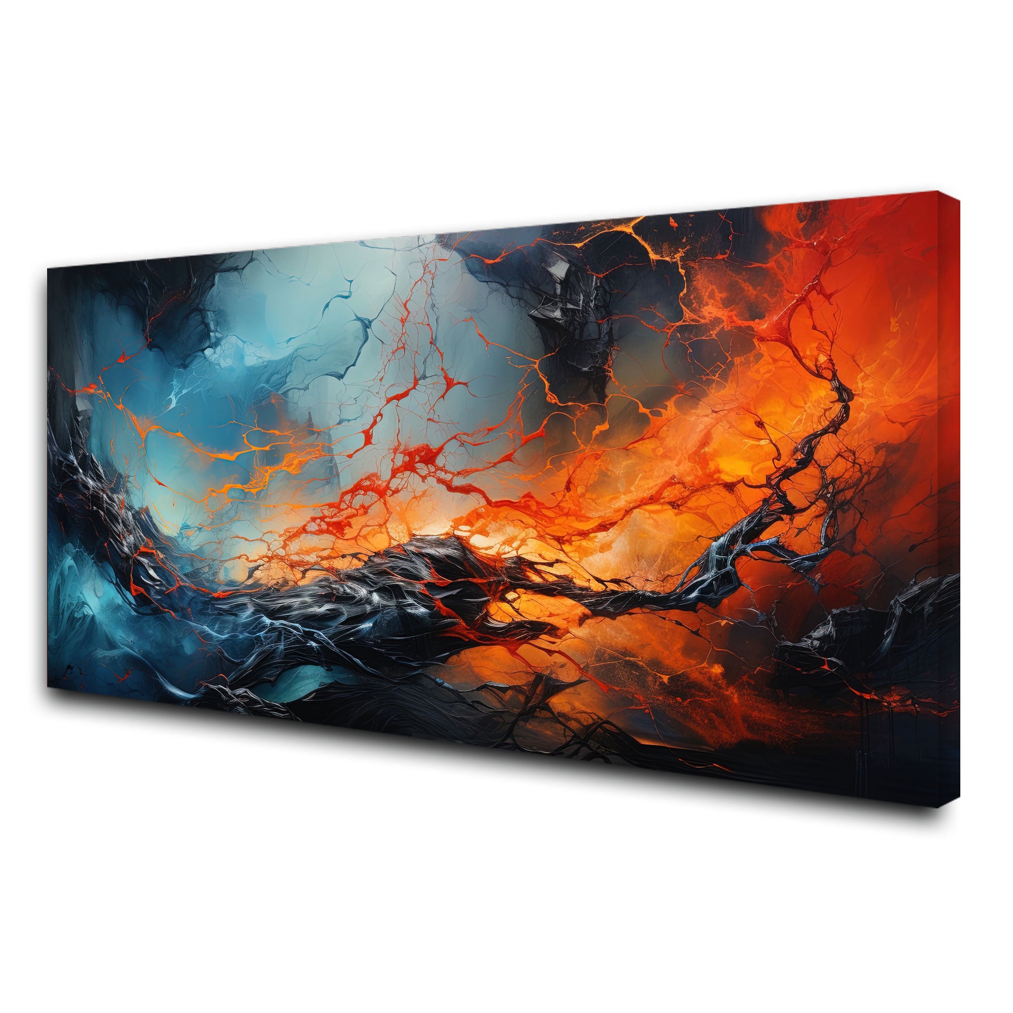 ModernAbstract Canvas painting with frame Big Size Wall Art for living room,Bedroom,Drawing room,Hotels