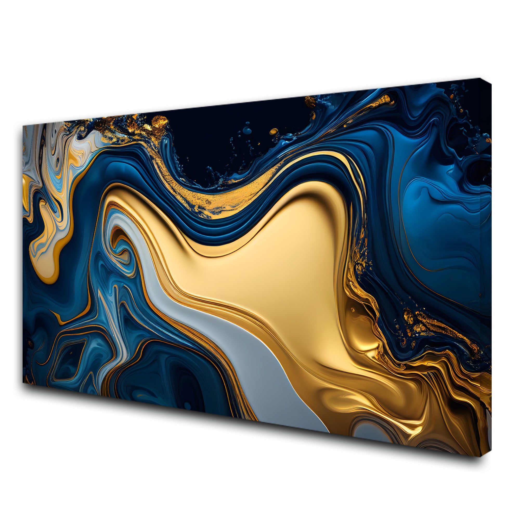 MarbleAbstract Canvas painting with frame Big Size Wall Art for living room,Bedroom,Drawing room,Hotels