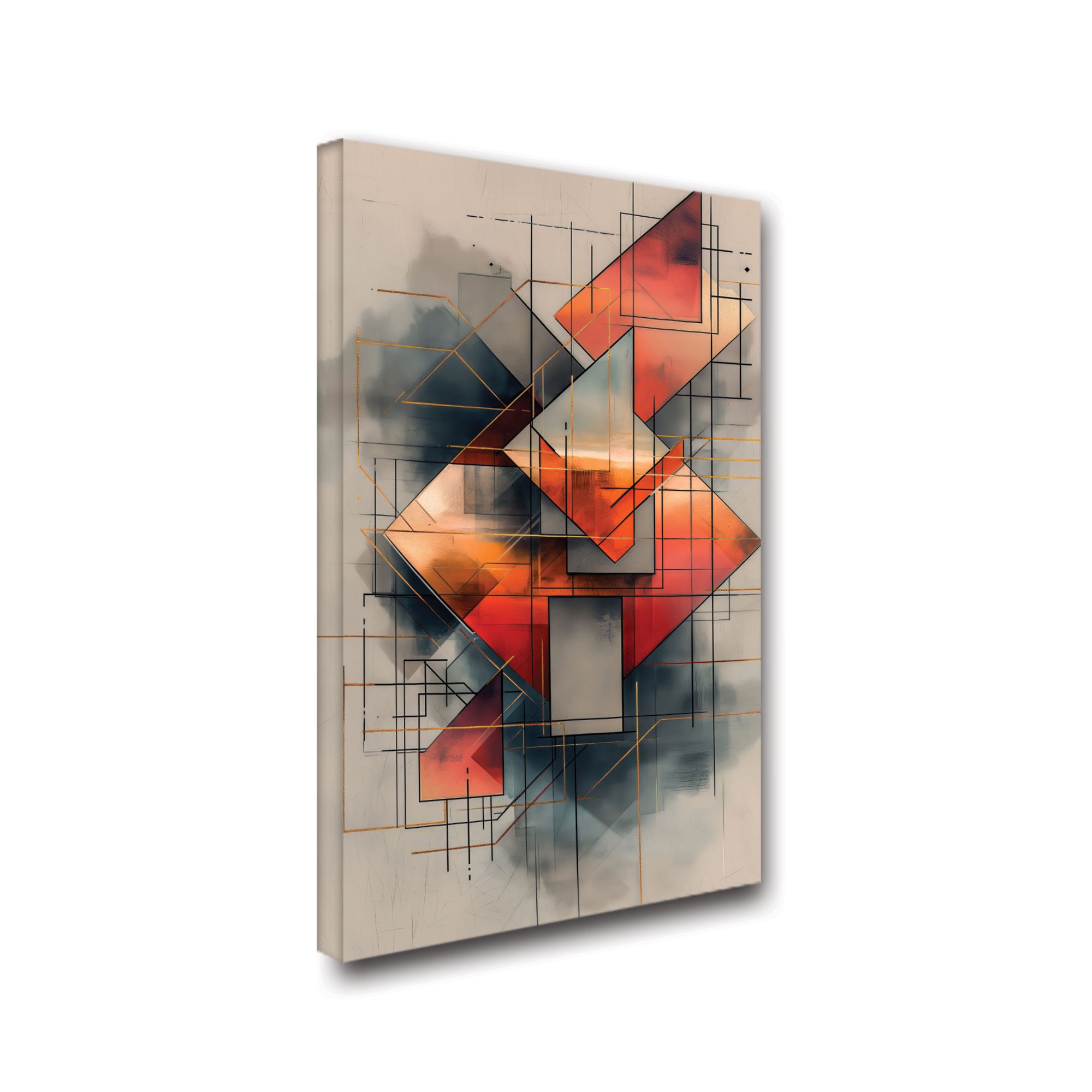 Abstract Canvas painting with frame Big Size Wall Art for living room,Bedroom,Drawing room,Hotels